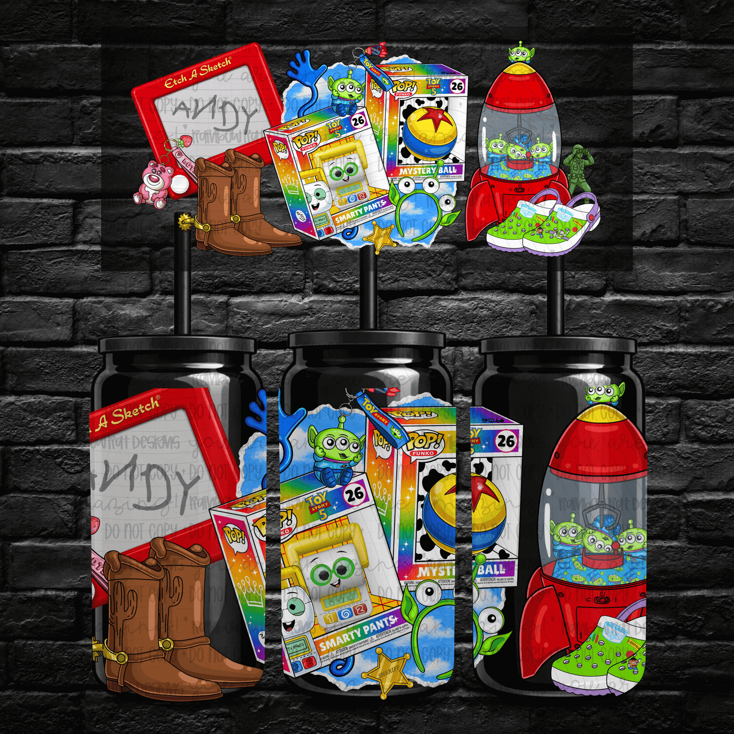 Collector Box Smarty Pants 16 oz Glass Wrap