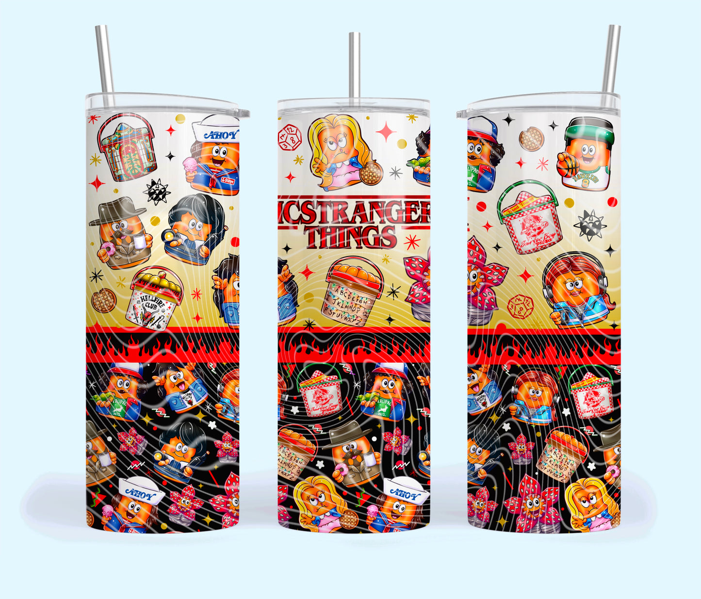 McStranger Things Tumbler Wrap