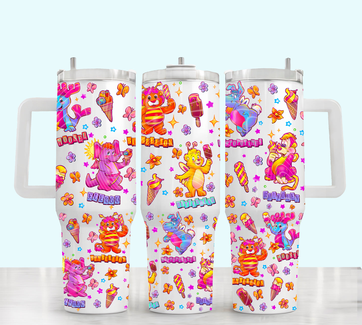 Wuzzles 40 oz Tumbler Print