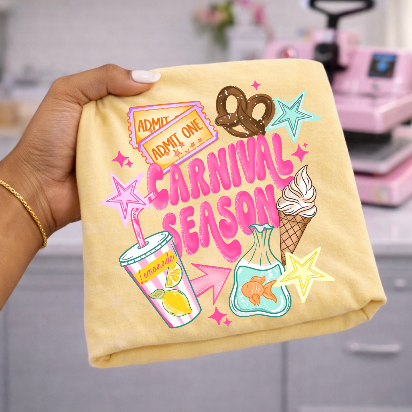 Carnival Season DTF Print