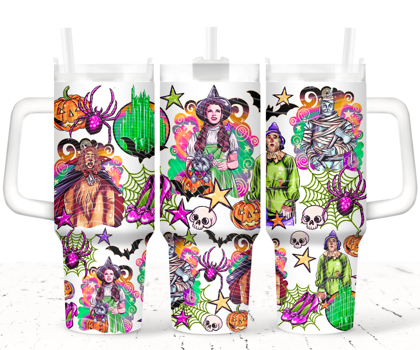 Halloween Oz 40 oz Tumbler Prints