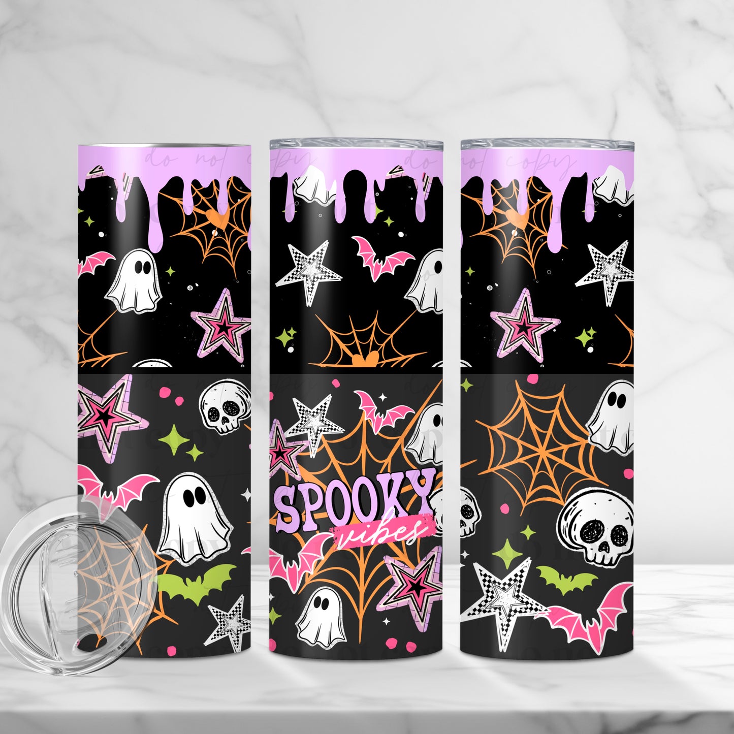 Spooky Vibes Tumbler Wrap