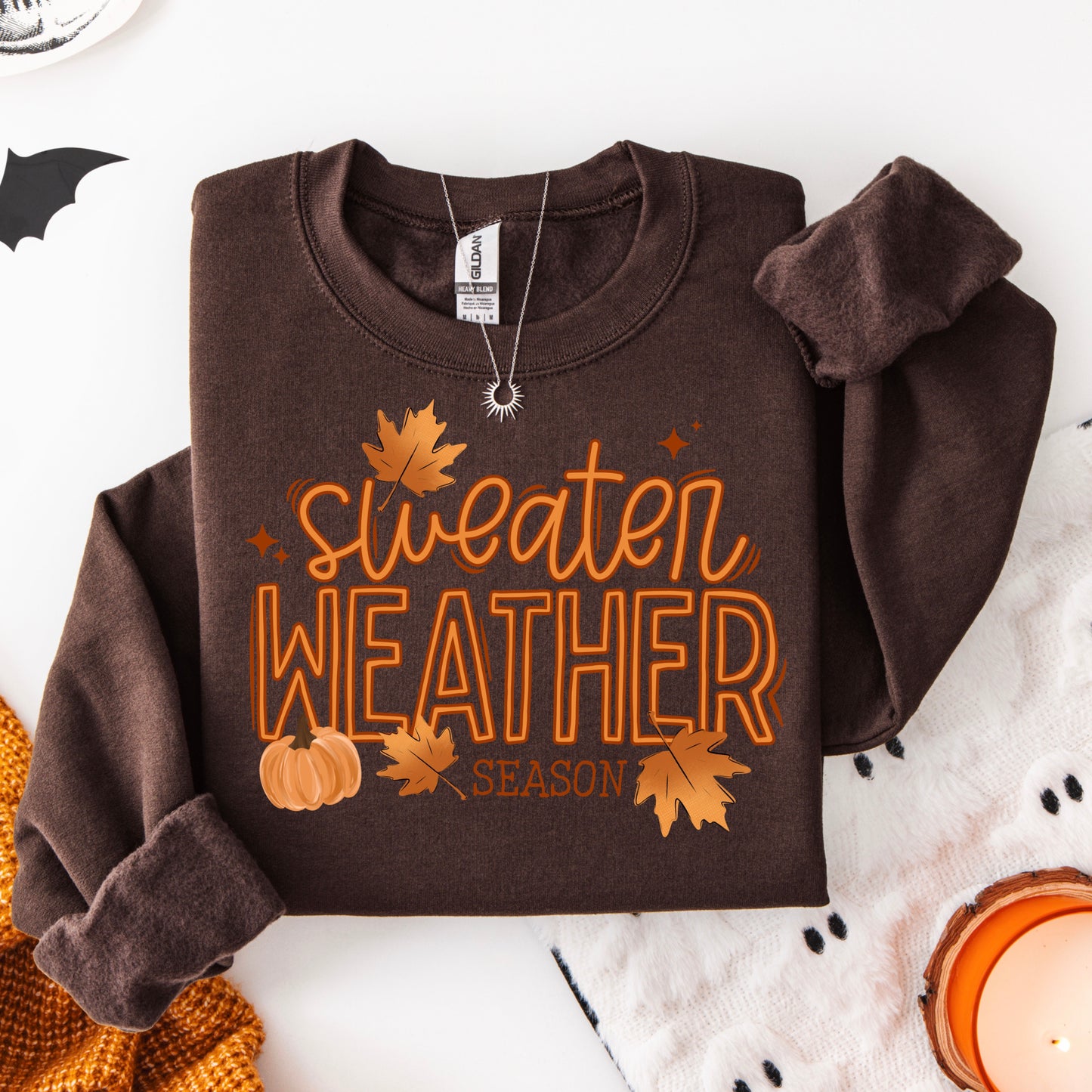 Sweater Weather Season DTF Print