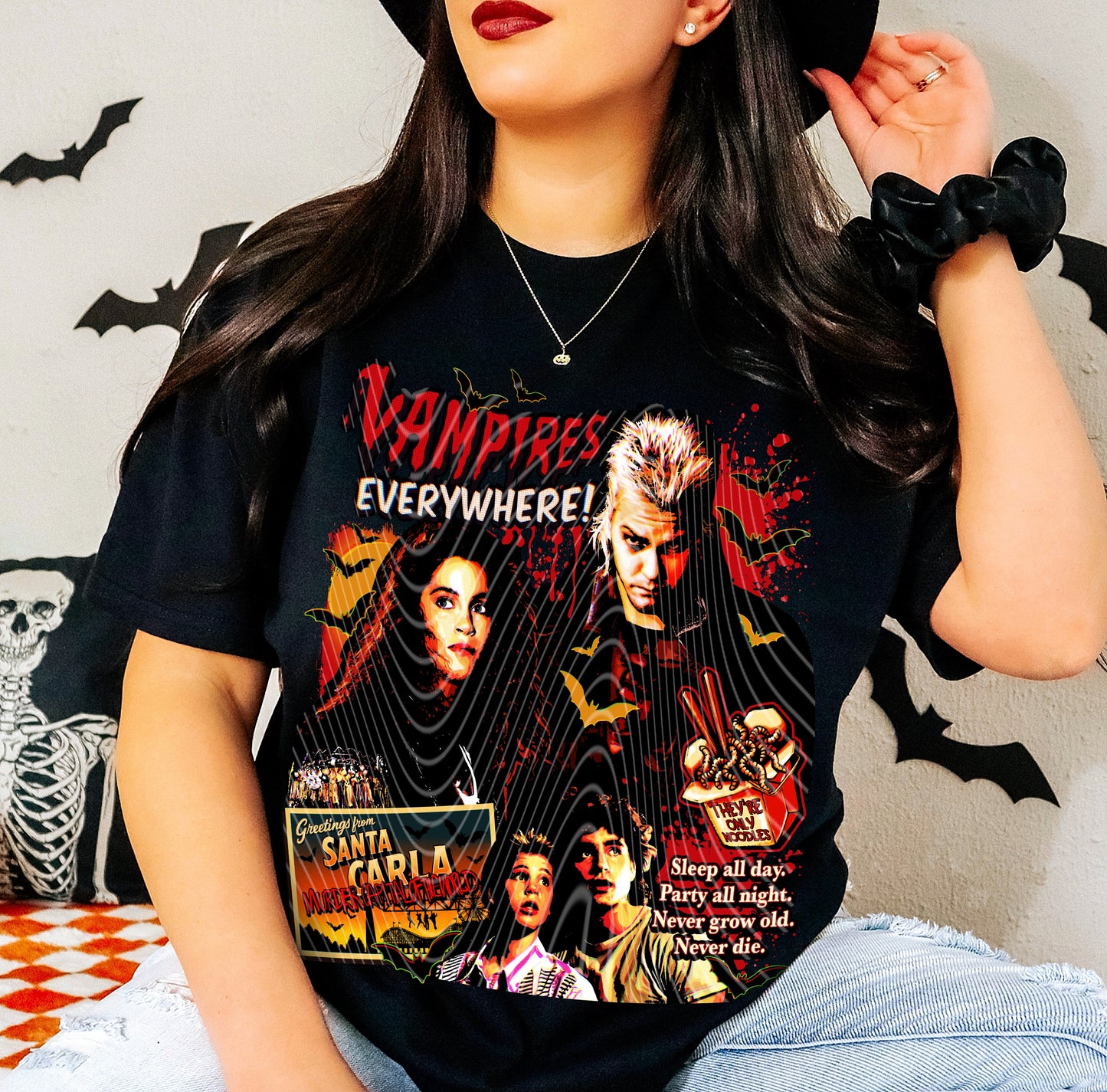 Vampires Everywhere (Double Sleeve) DTF Prints