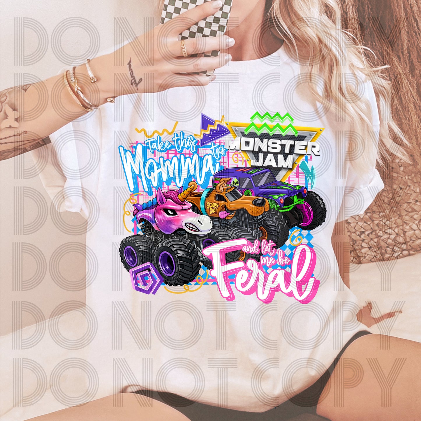 Take This Momma To MJ & Let Me Be Feral DTF Prints