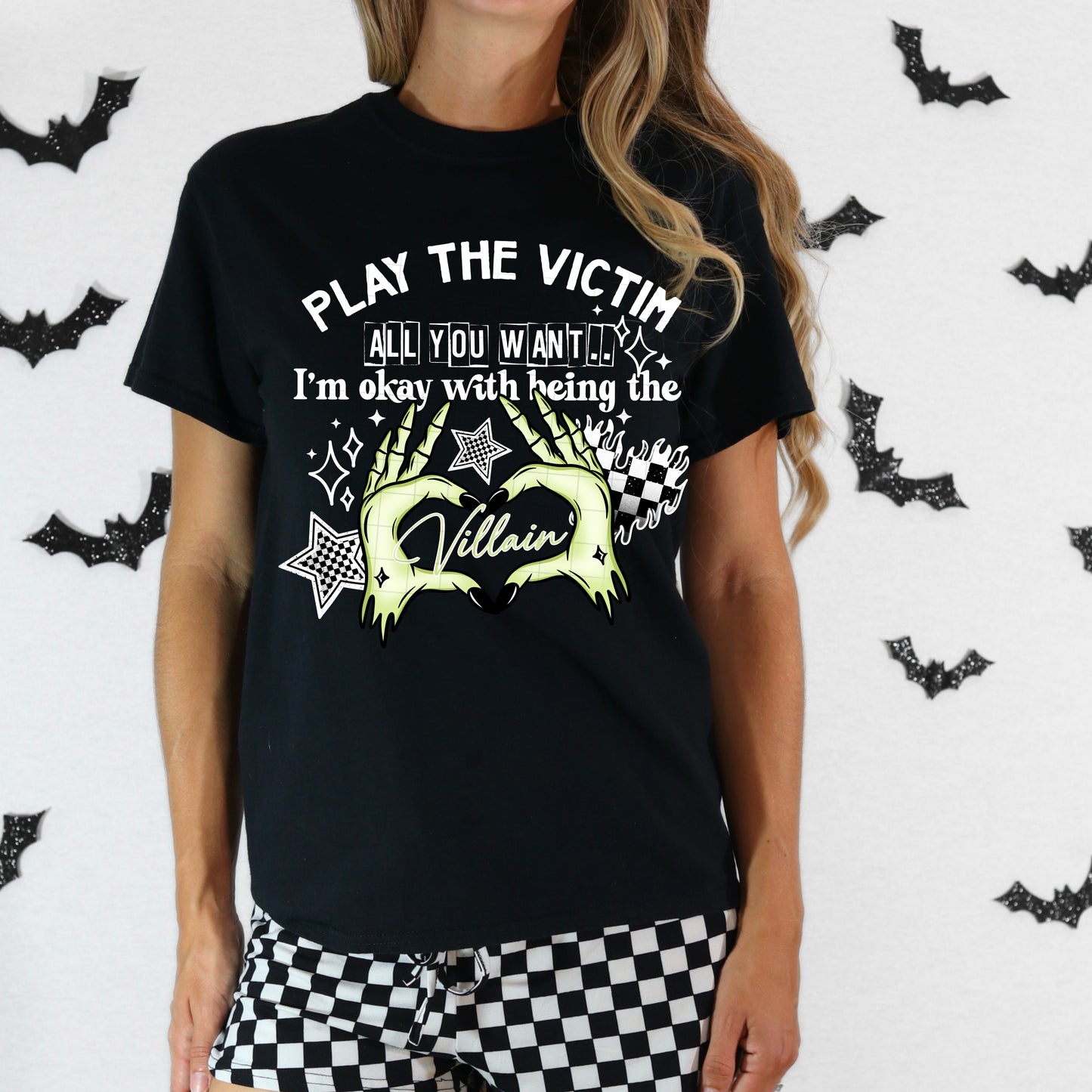 I’m Ok With Being The Villain DTF Prints