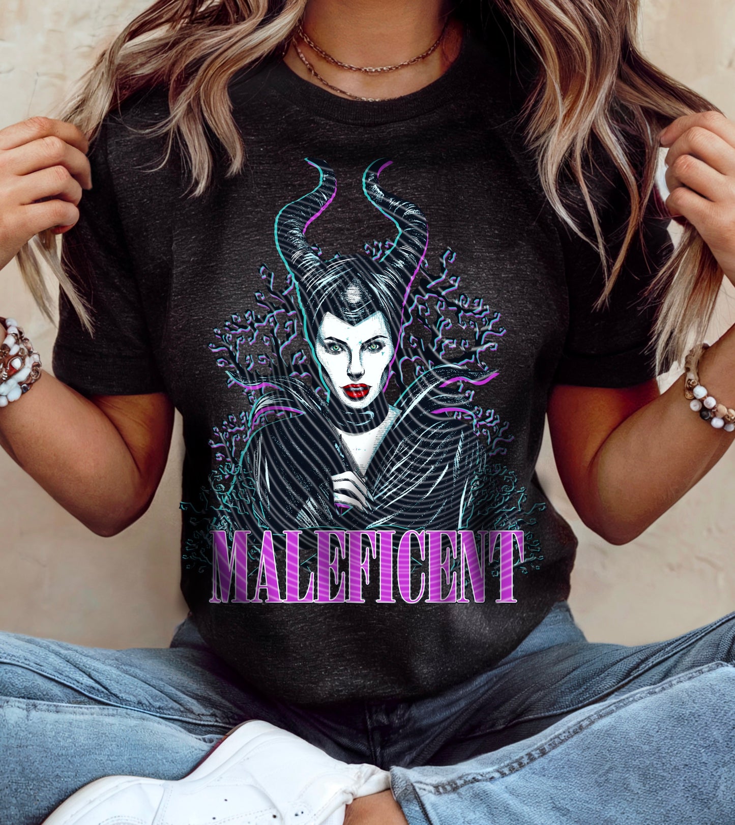 Maleficent (Purple) DTF Print