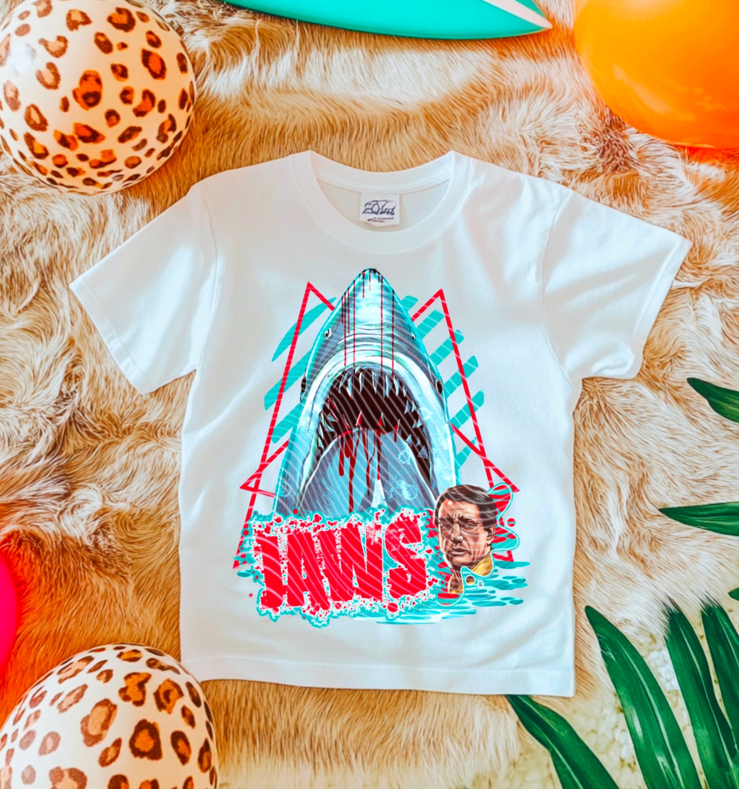 Jaws Style 2 DTF Print