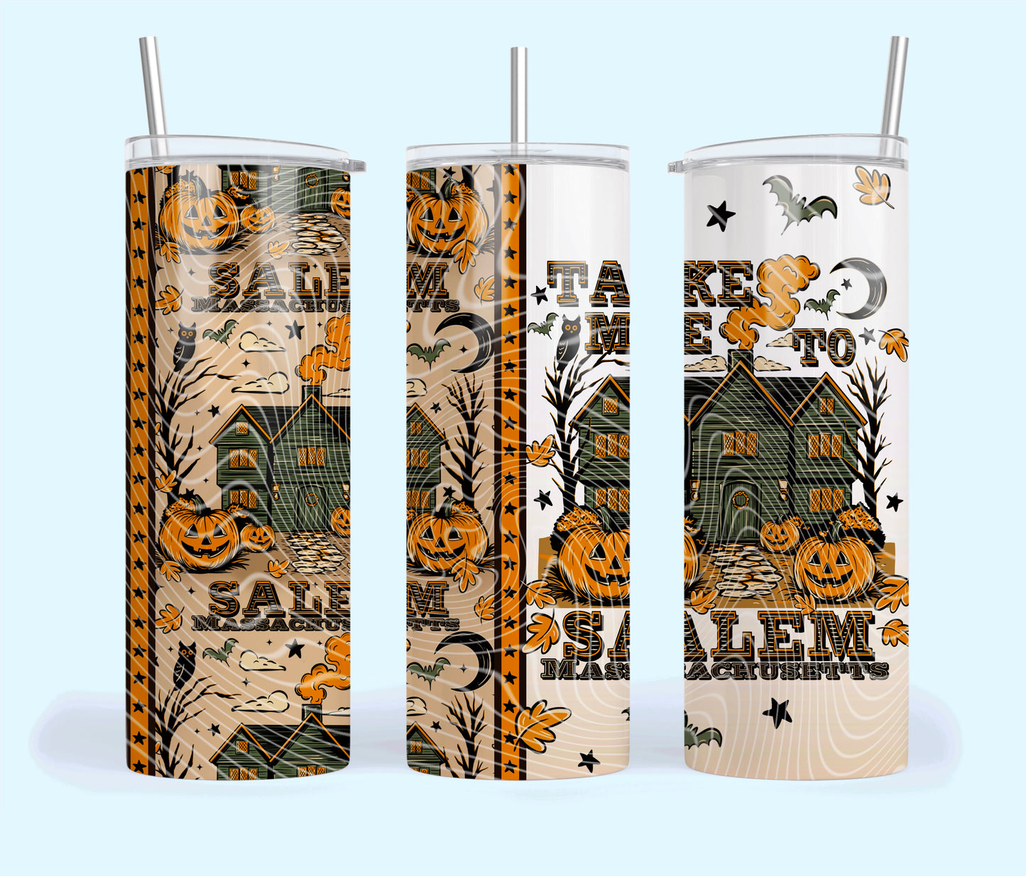 Take Me To Salem Tumbler Wrap