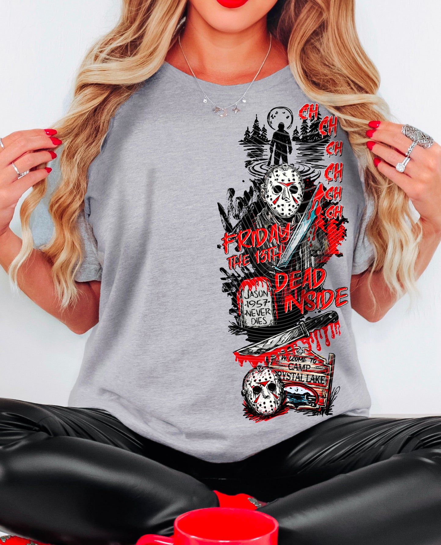 Dead Inside (Sleeve Print Only) DTF Print