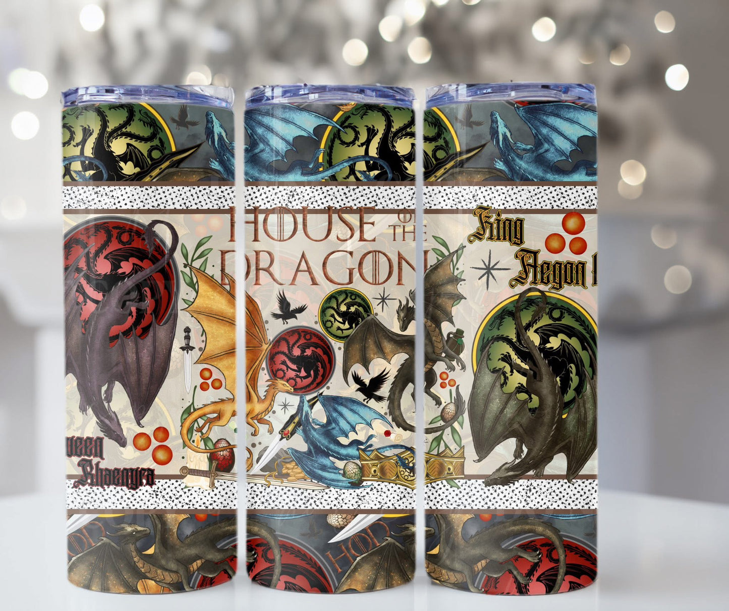 House Of The Dragon(Style 1) Tumbler Wrap