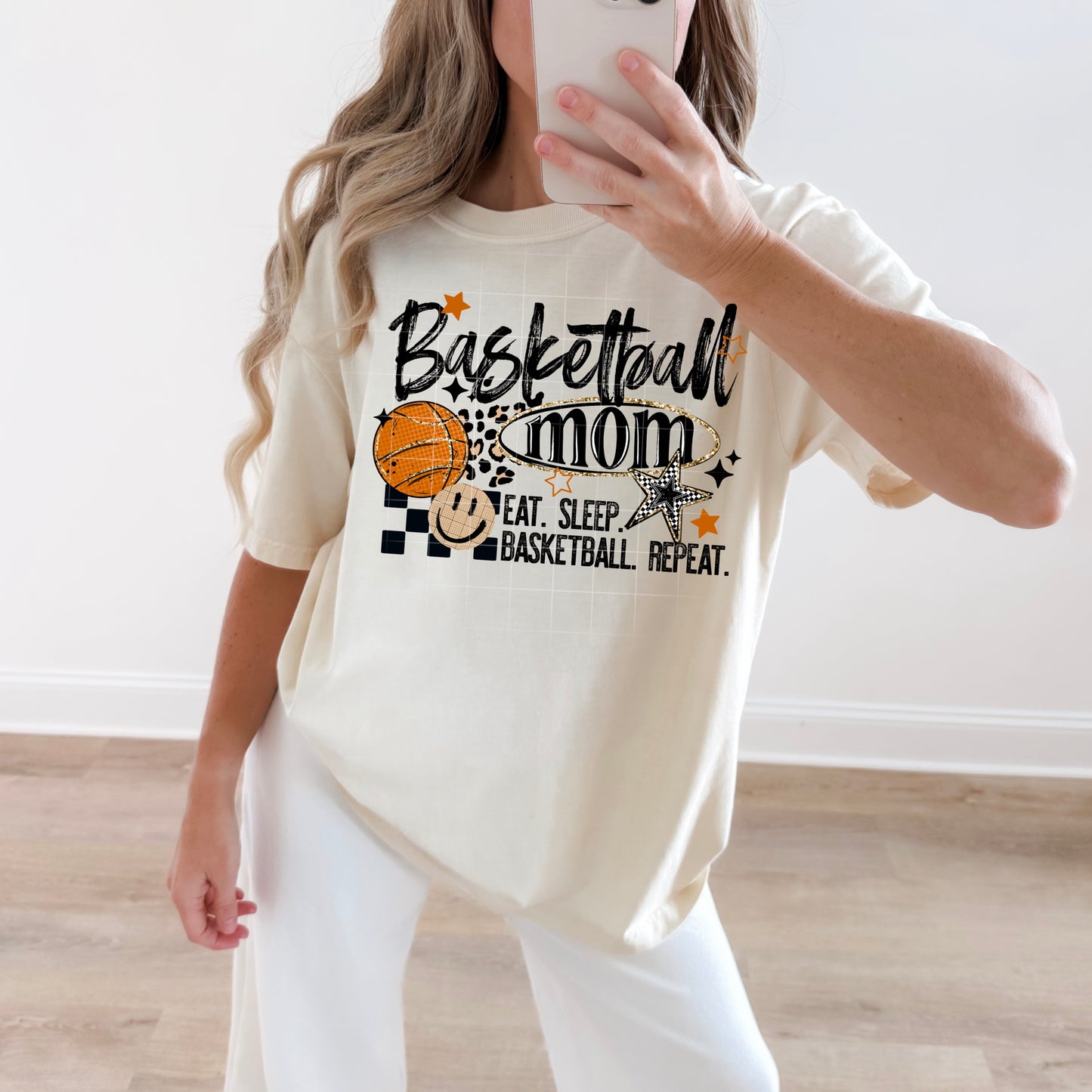 Basketball Mom DTF Print