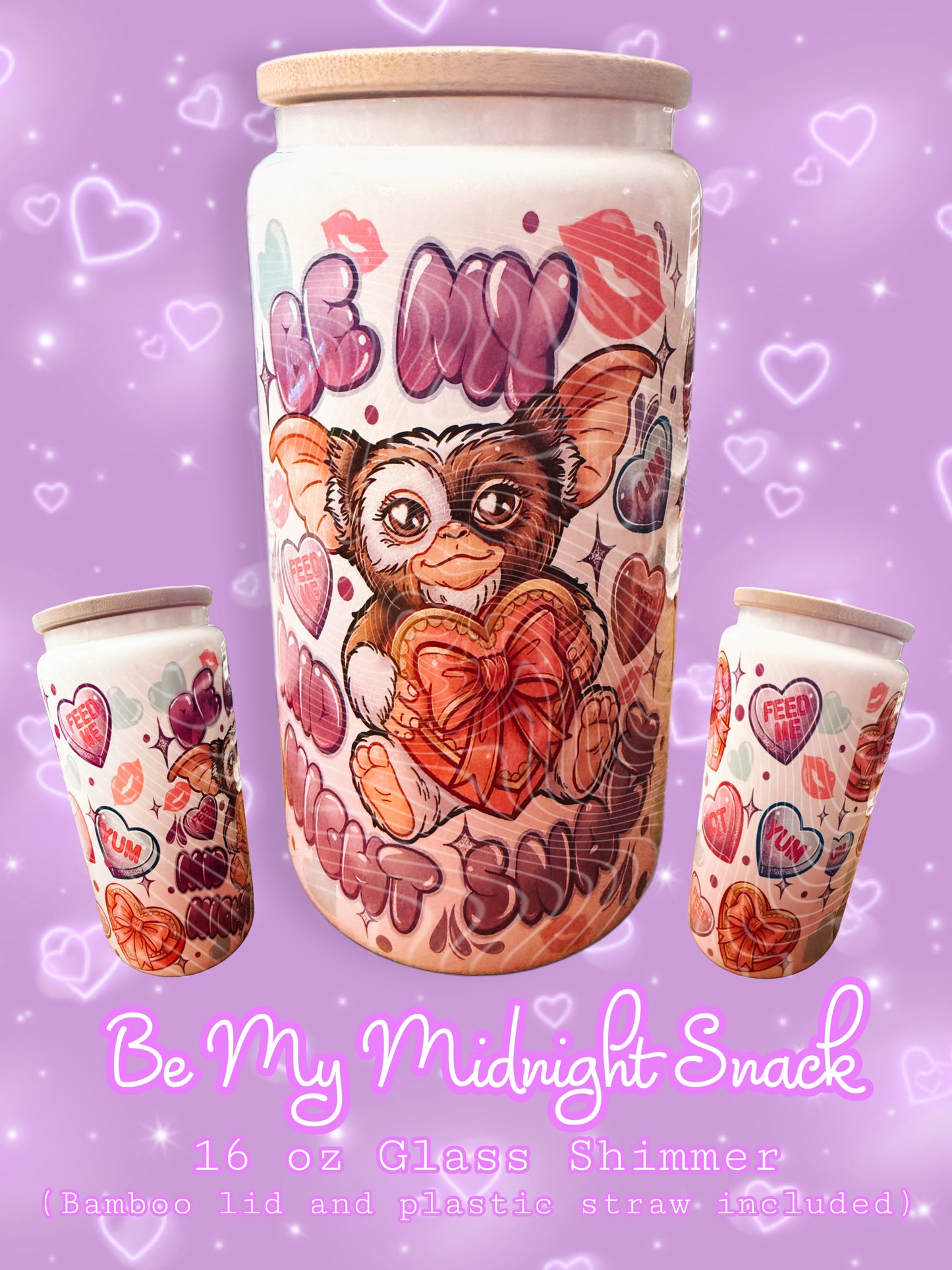 Be My Midnight Snack Glass Tumbler