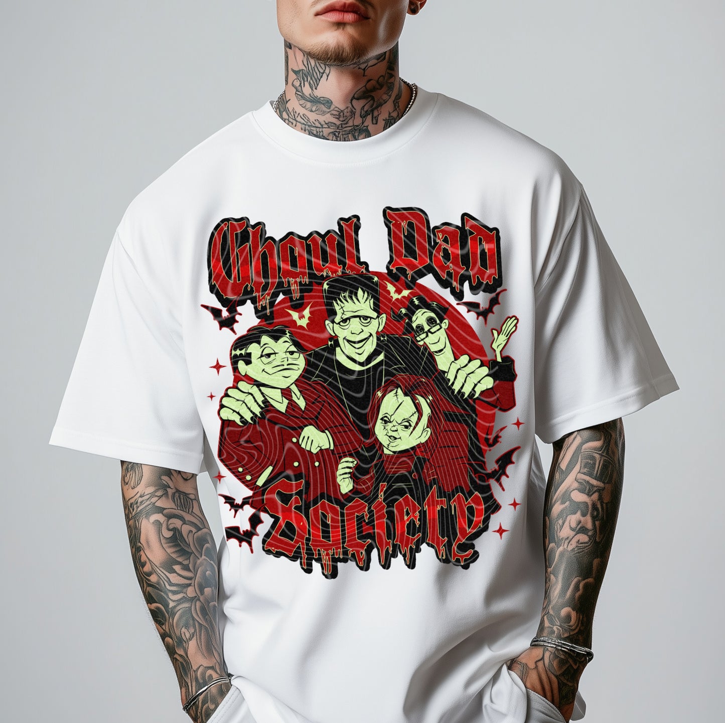 Ghoul Dad Society DTF Print
