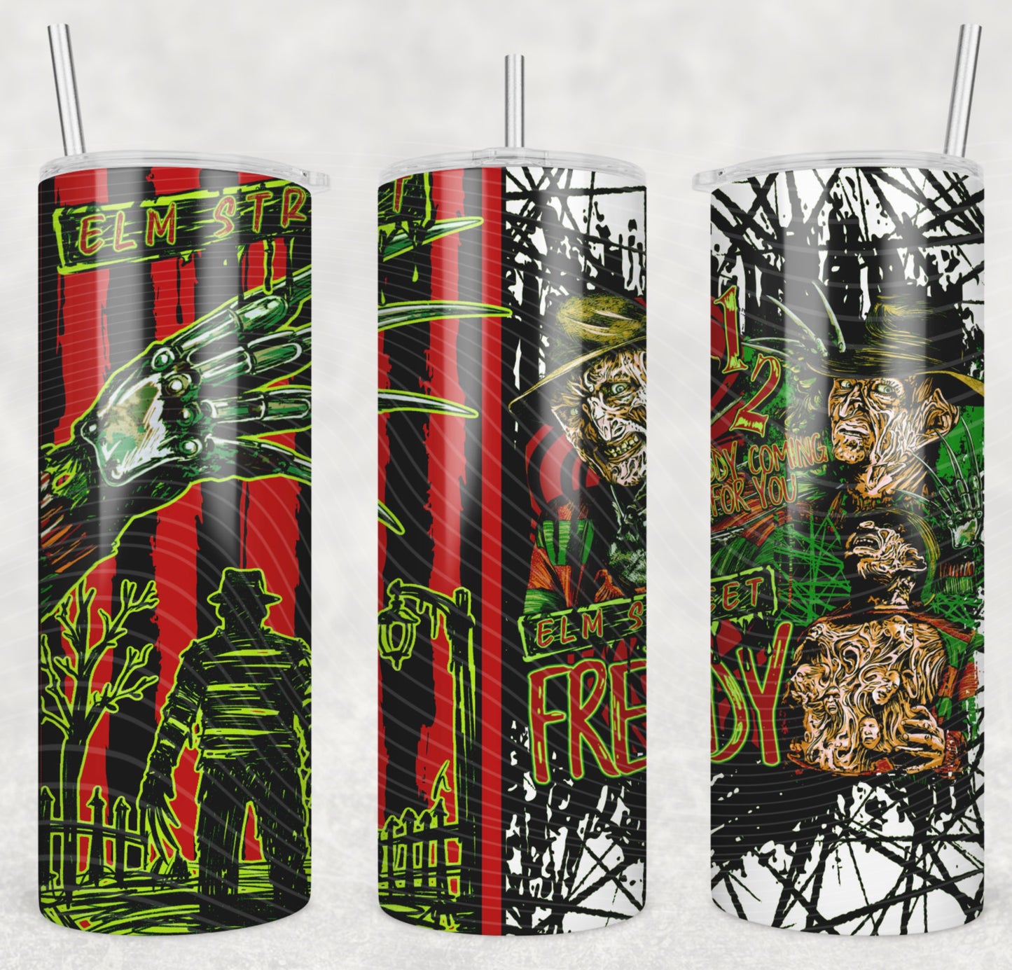 Horror Freddy Tumbler Wrap