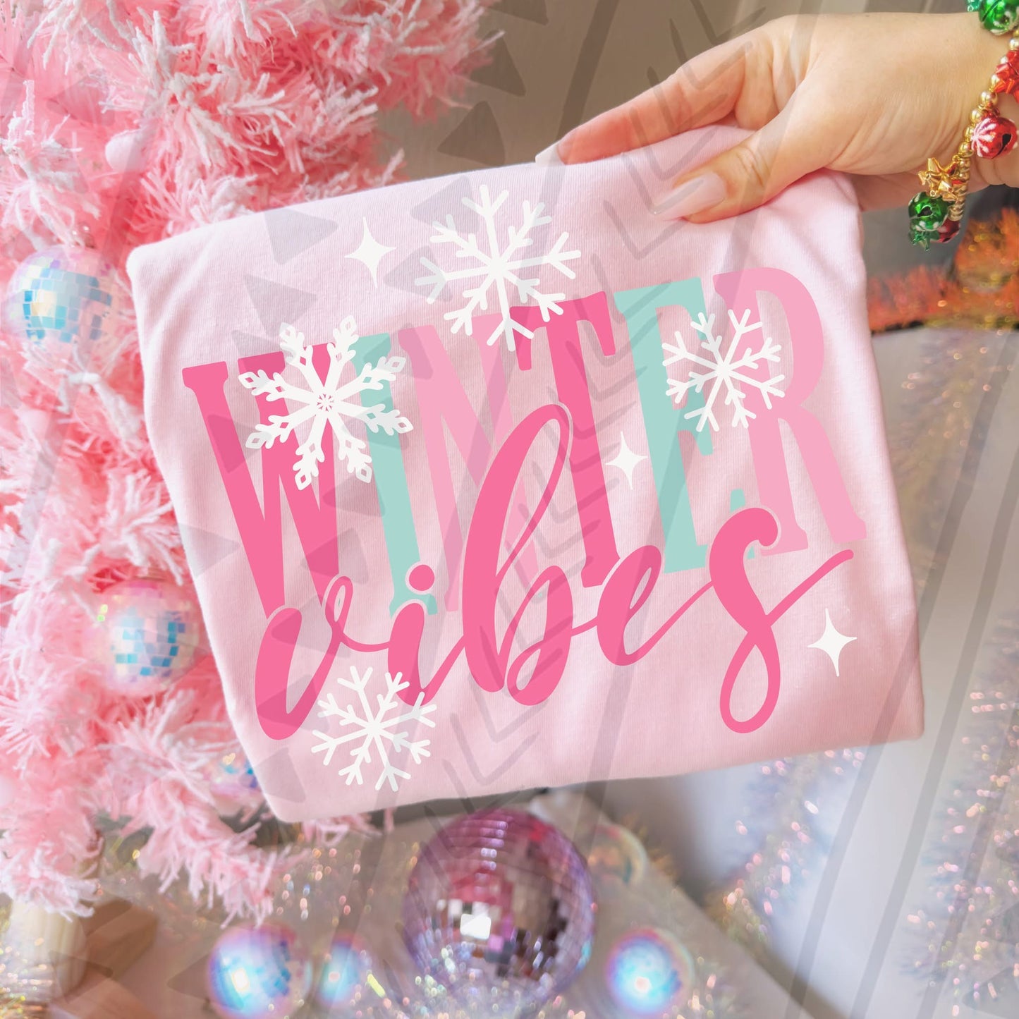 Winter Vibes DTF Print