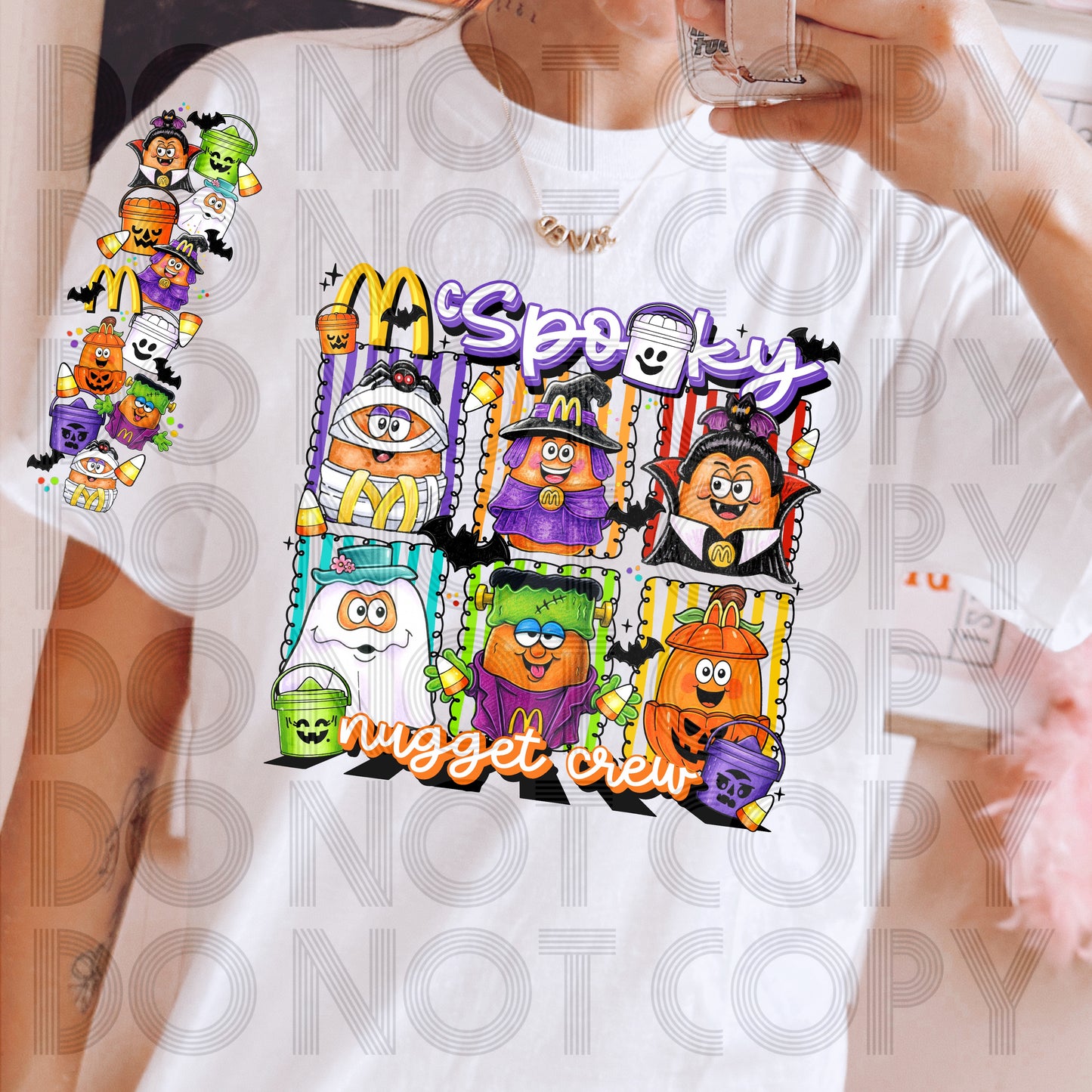 McSpooky Nugget Crew DTF Prints