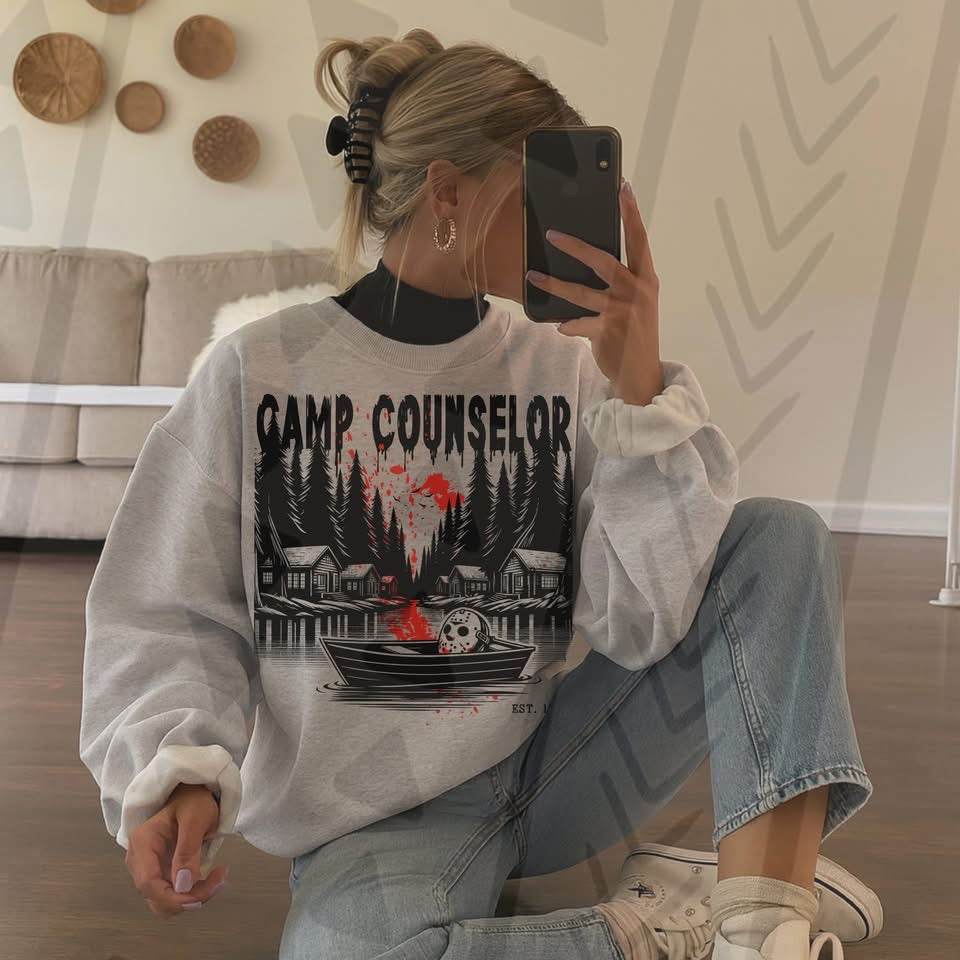 Horror Camp Counselor DTF Prints