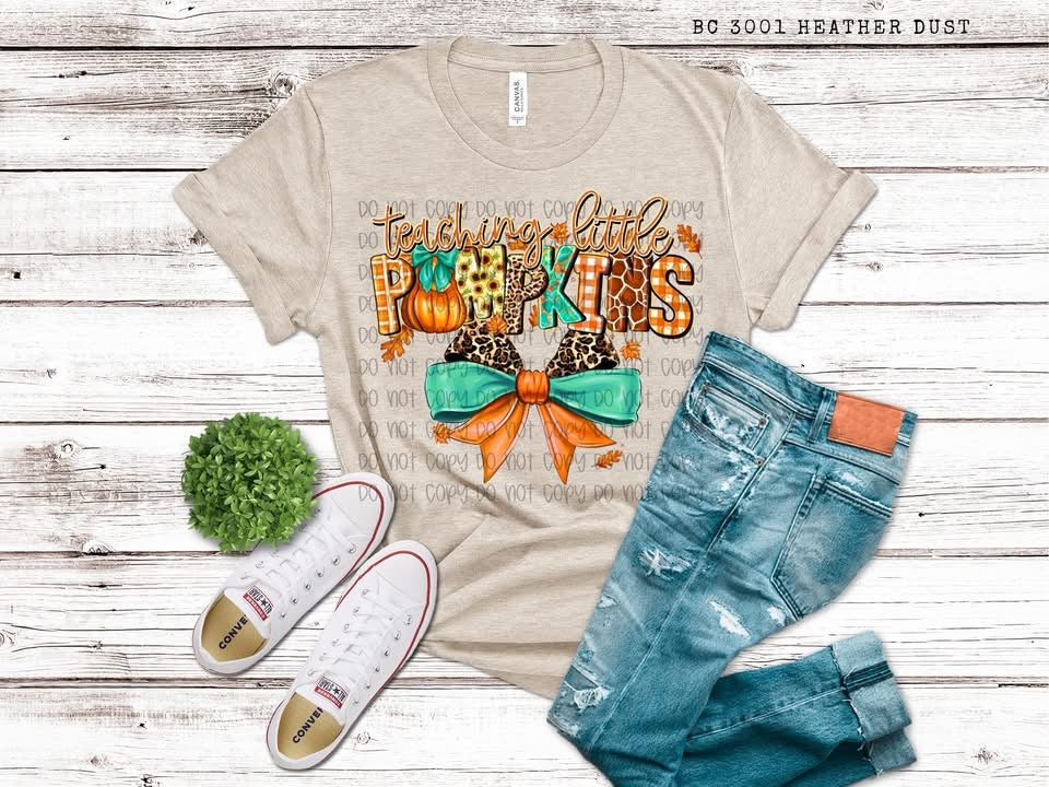 Teaching Little Pumpkins DTF Prints