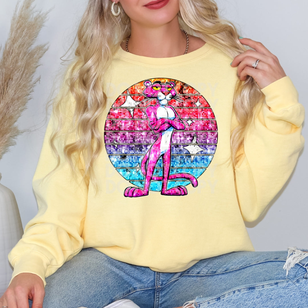 Pink Panther DTF Prints