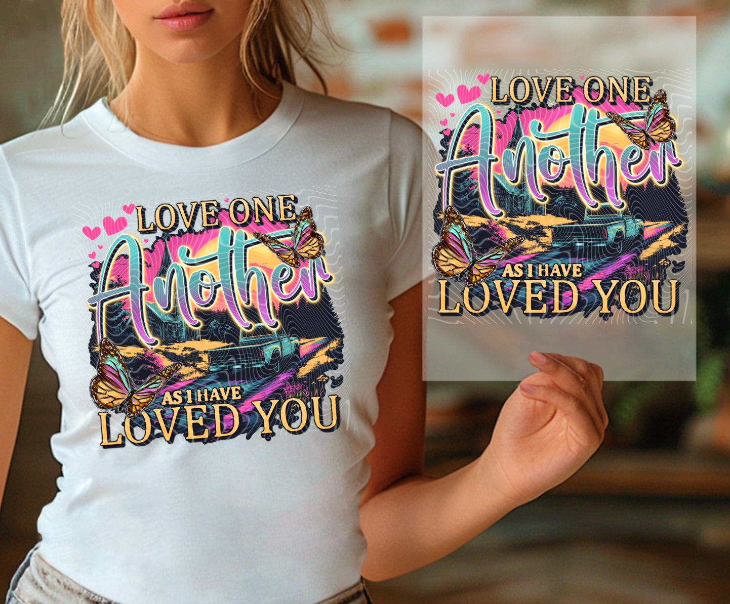 Love One Another DTF Print