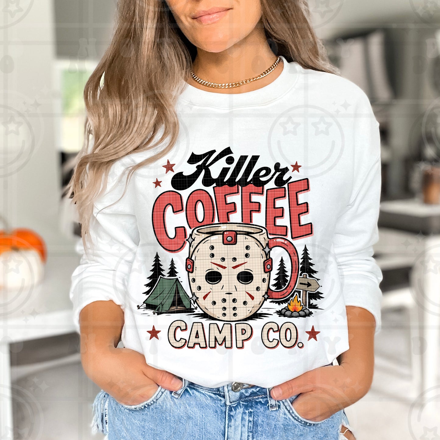 Killer Coffee Camp Co. DTF Print