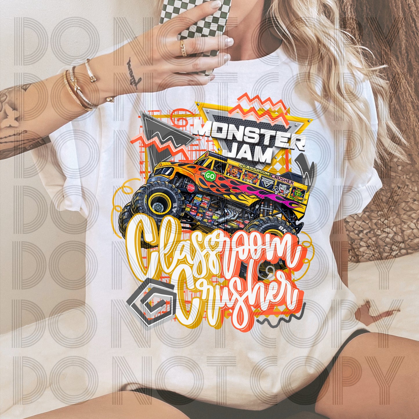 Retro Style MJ Classroom Crusher DTF Prints