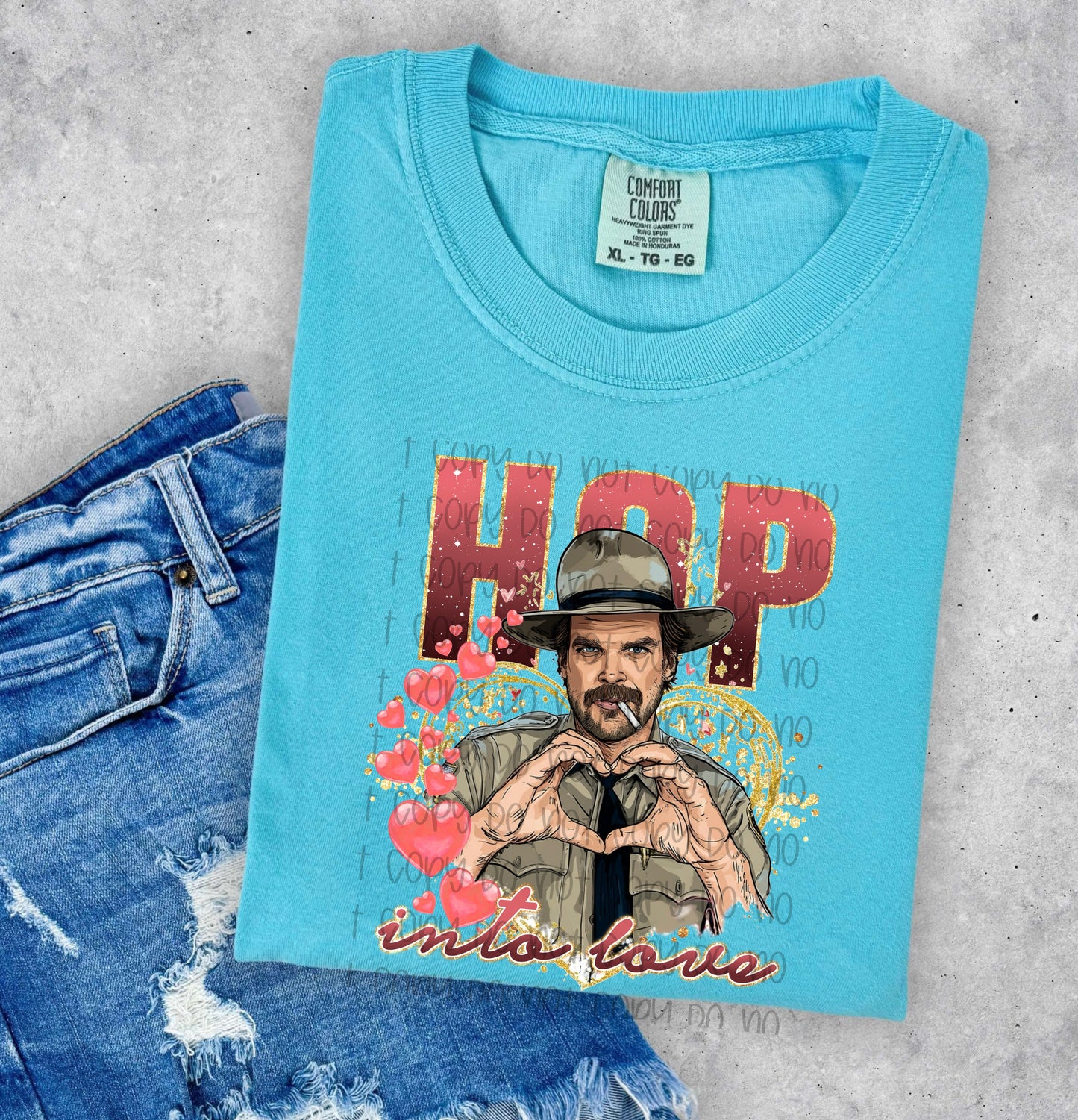 Hop Into Love DTF Prints