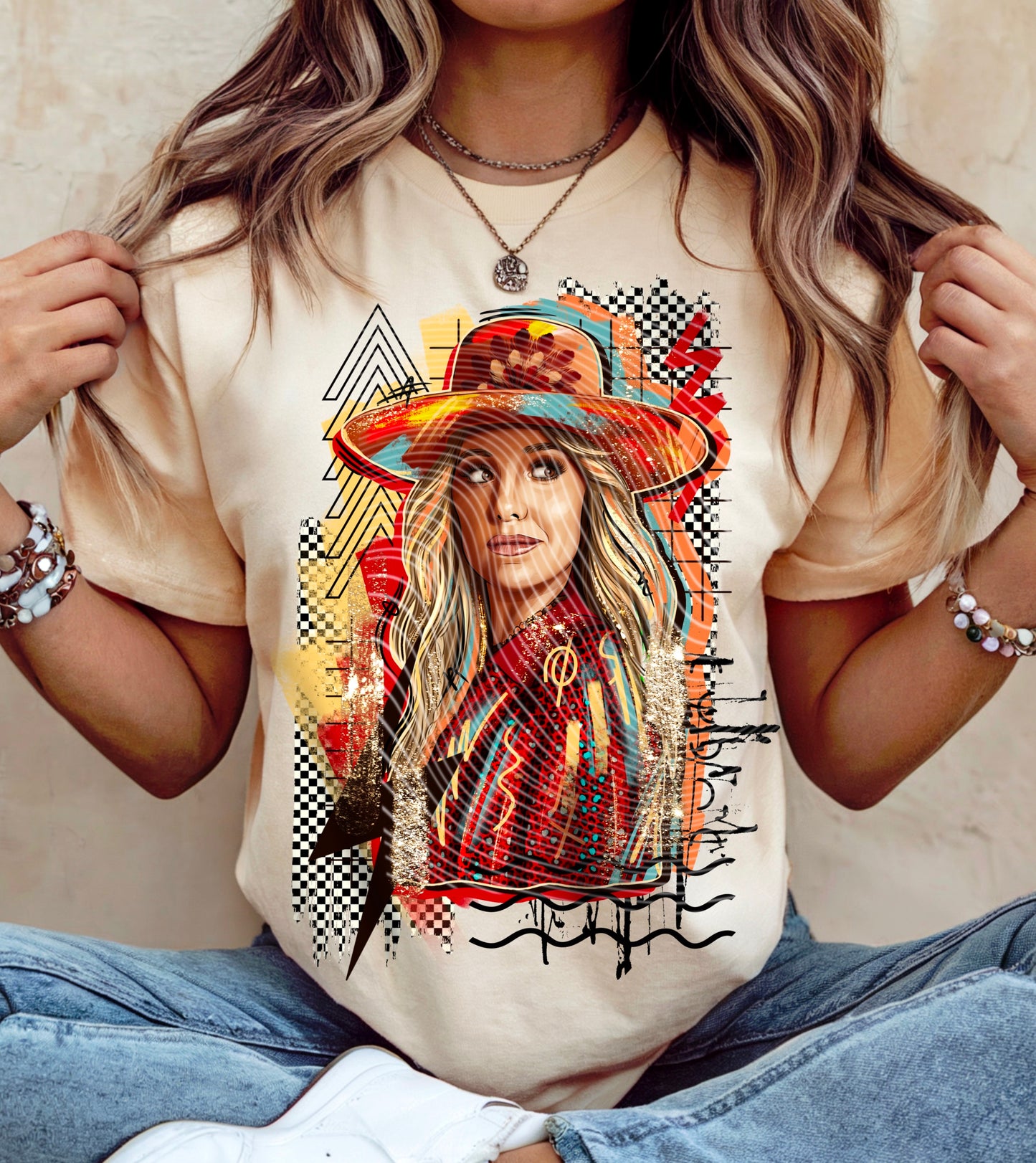 Bellbottom Singer DTF Print