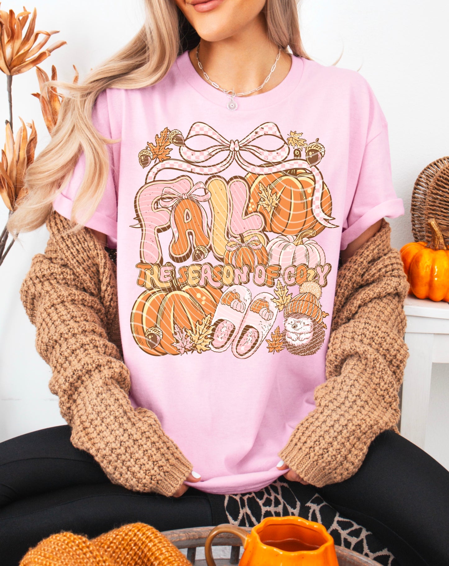 Fall The Season Of Cozy DTF Prints