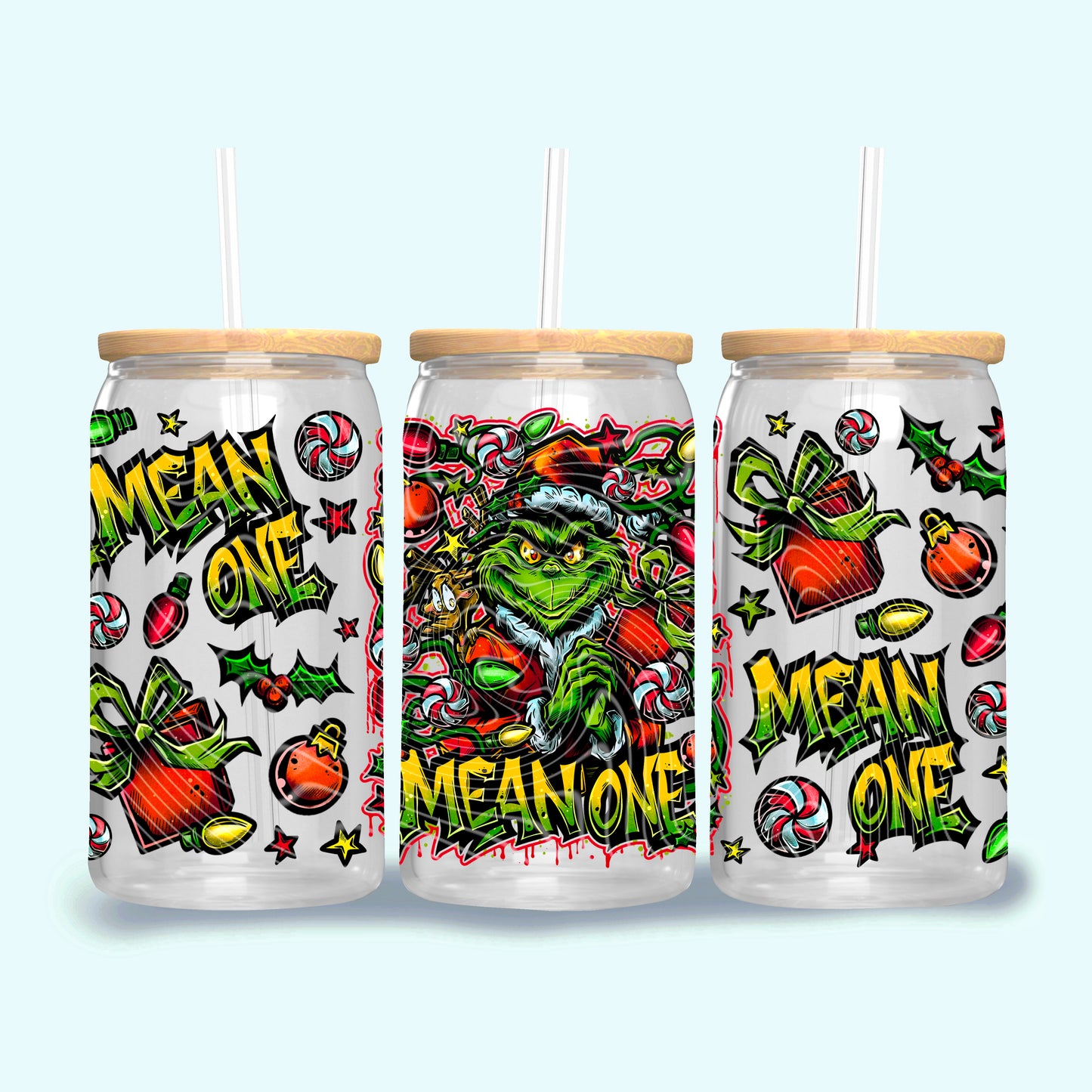 Mean One 16 oz Glass Wraps