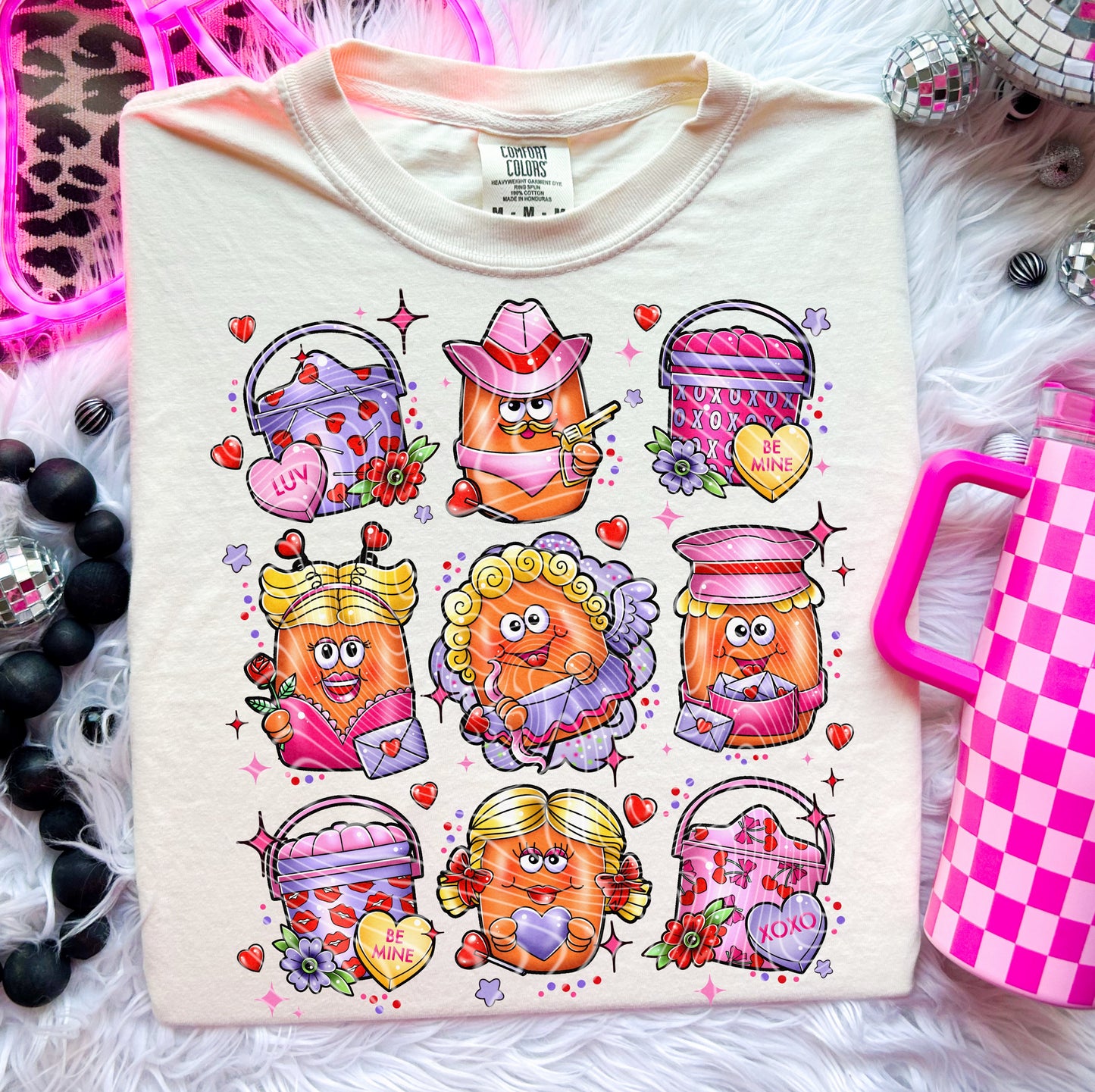 Valentine Nuggets DTF Print