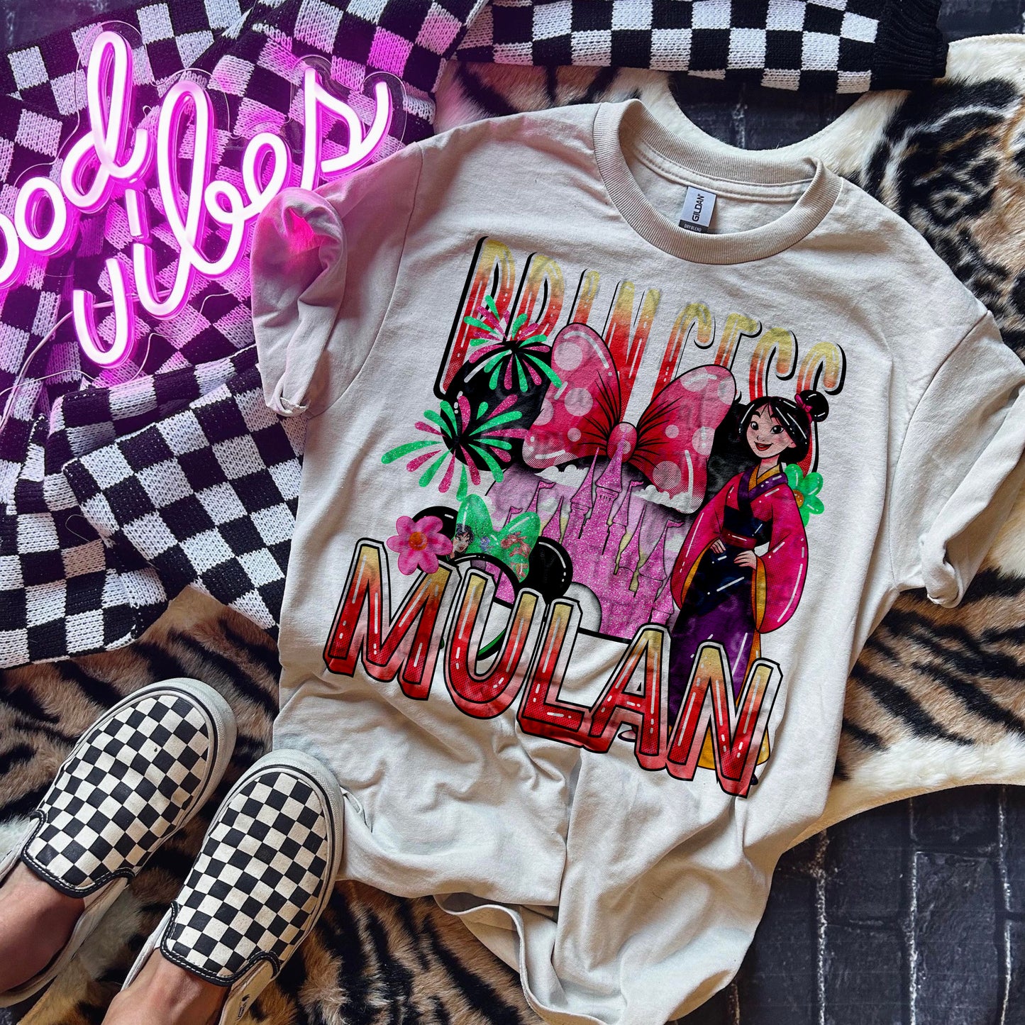 Princess Mulan DTF Prints