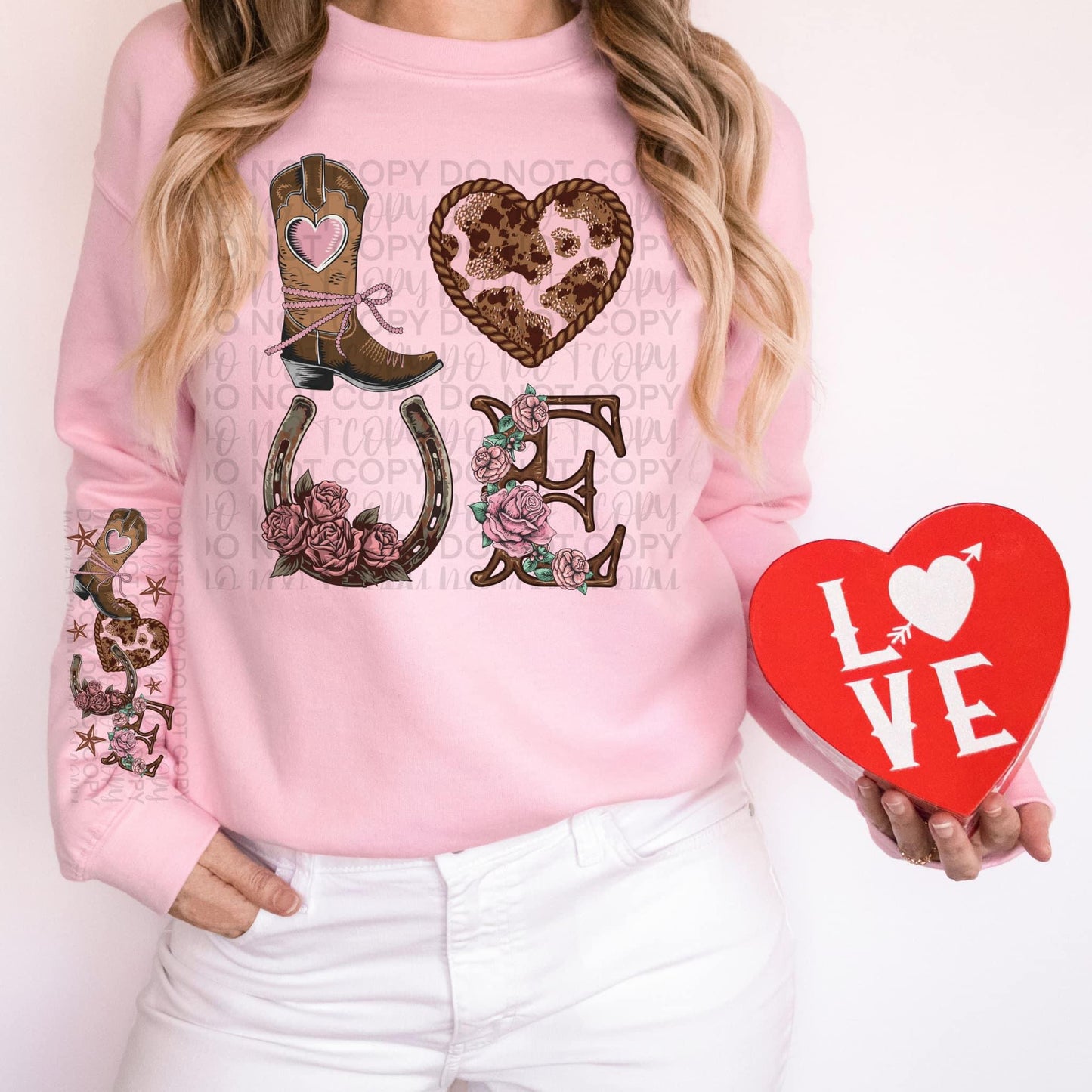 Love Cowgirl DTF Print