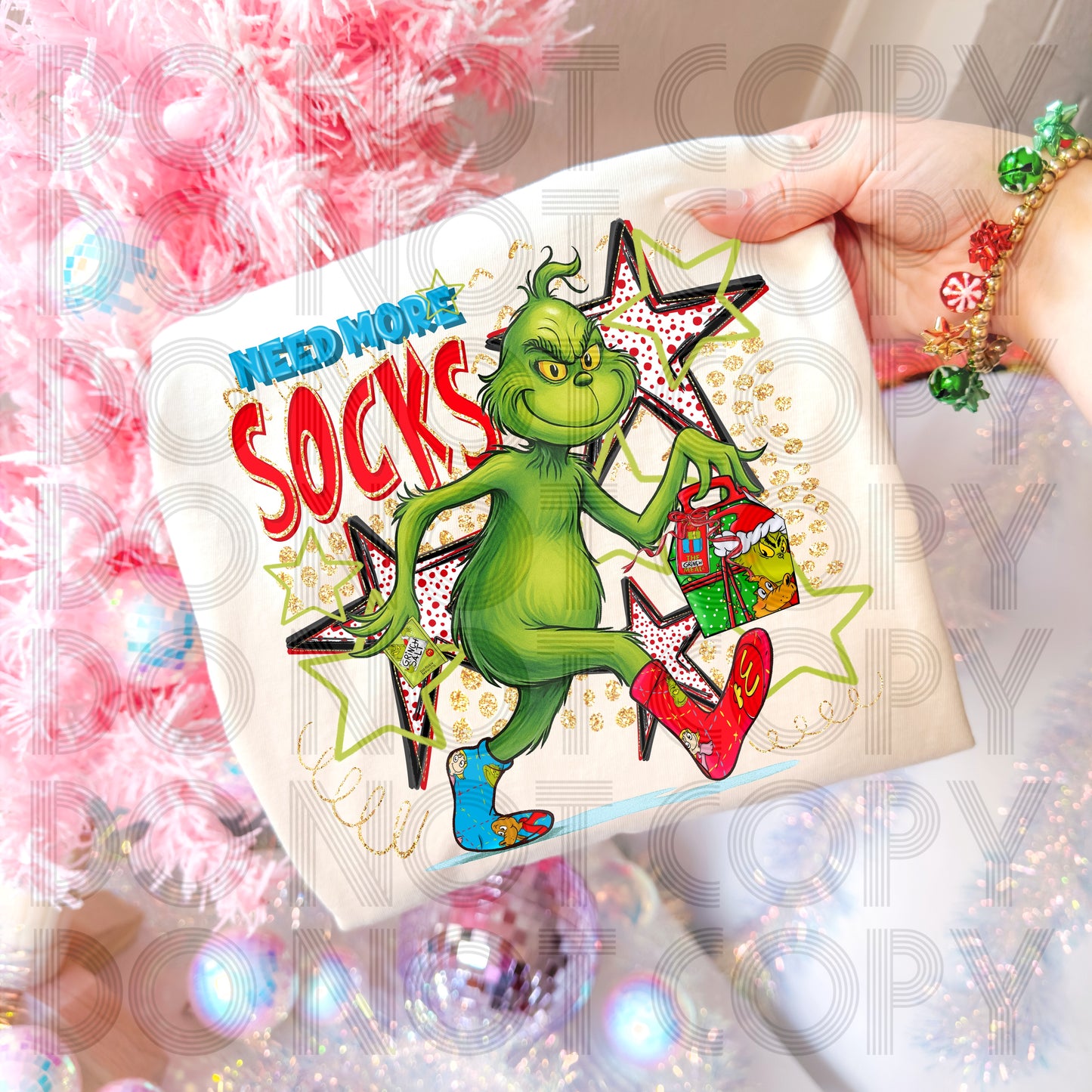 Need More Socks DTF Print