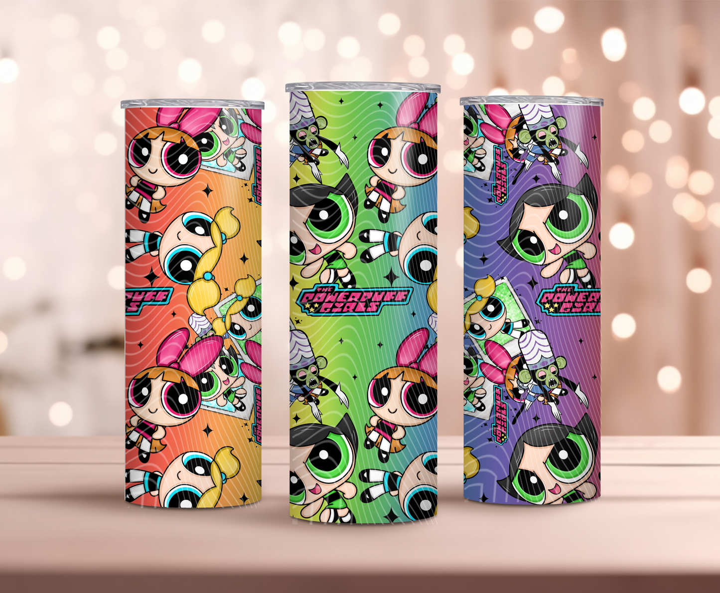 Polaroids PPuff Sisters Tumbler Wrap