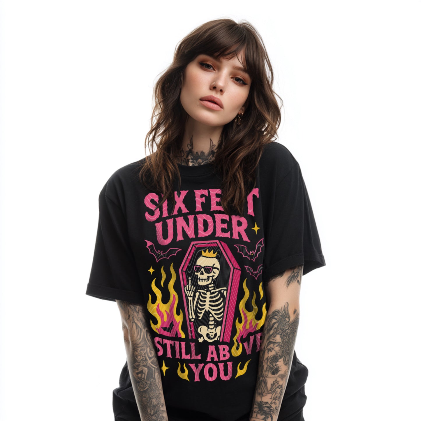 Six Feet Under Still Above You DTF Prints