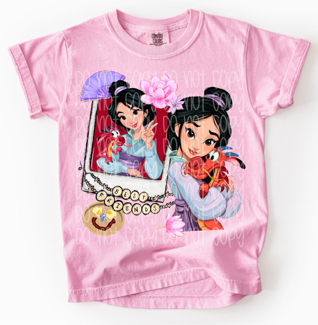 Mushu & Mulan DTF Print