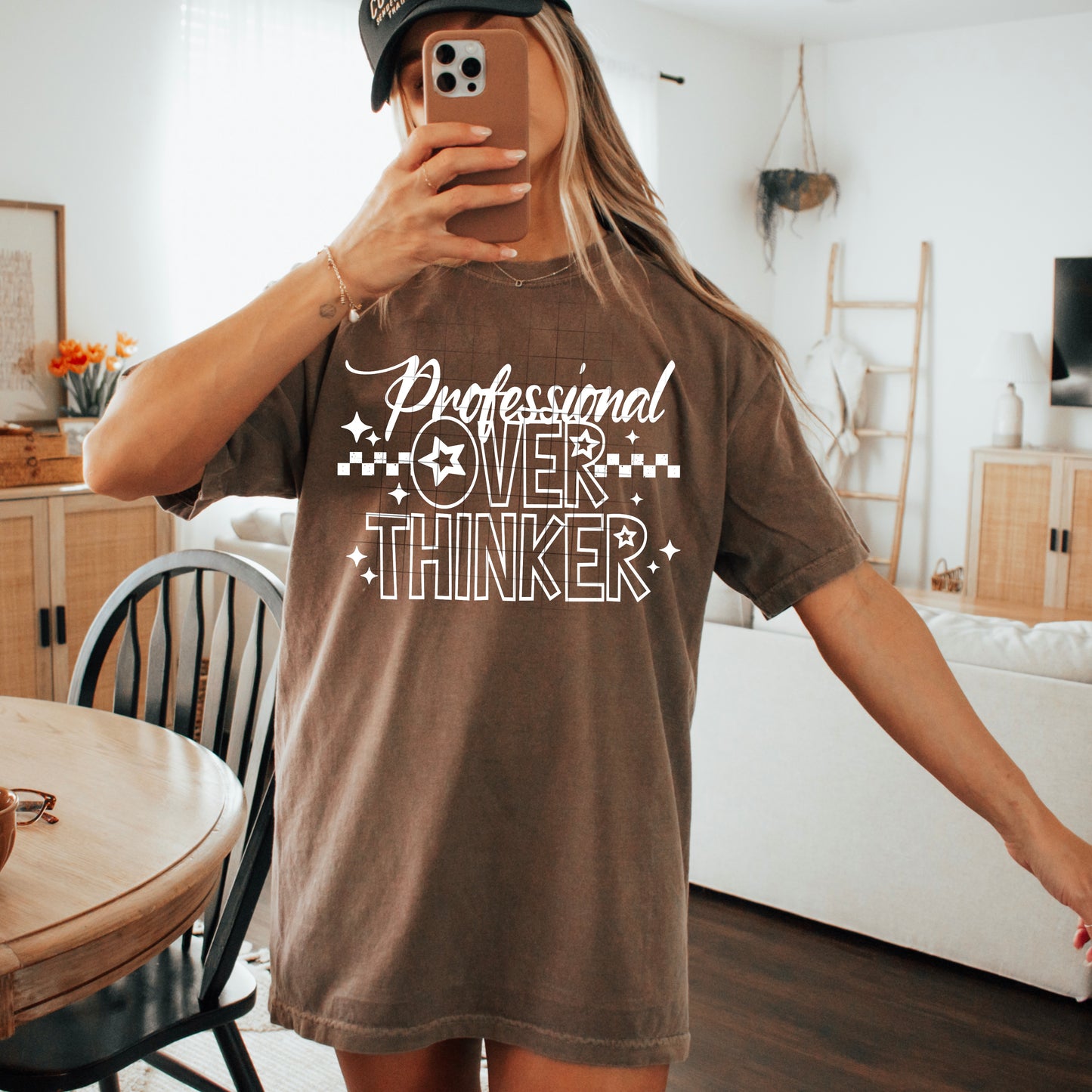 Professional Overthinker (Single Color) DTF Prints