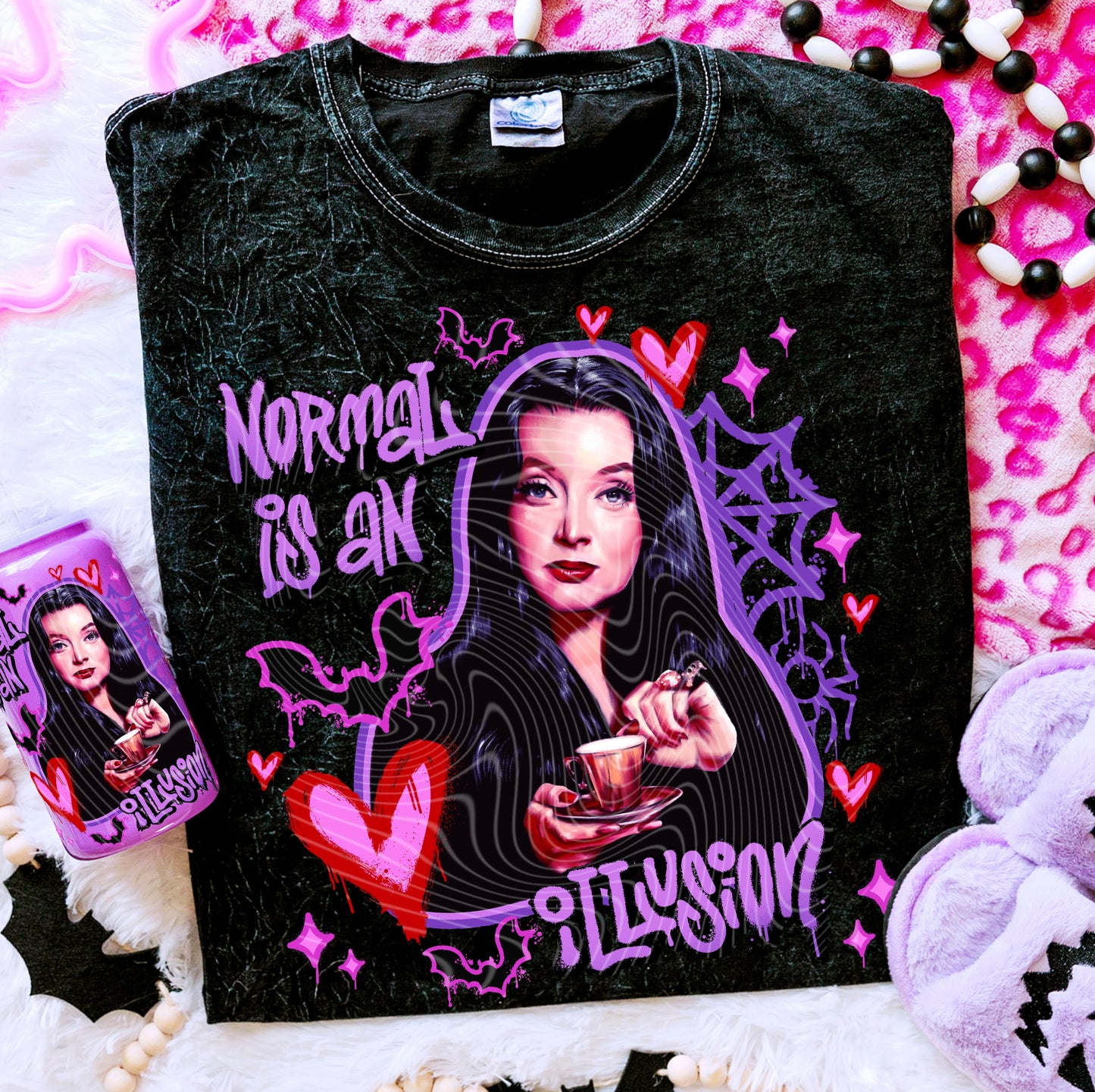 Normal Is An Illusion DTF Print