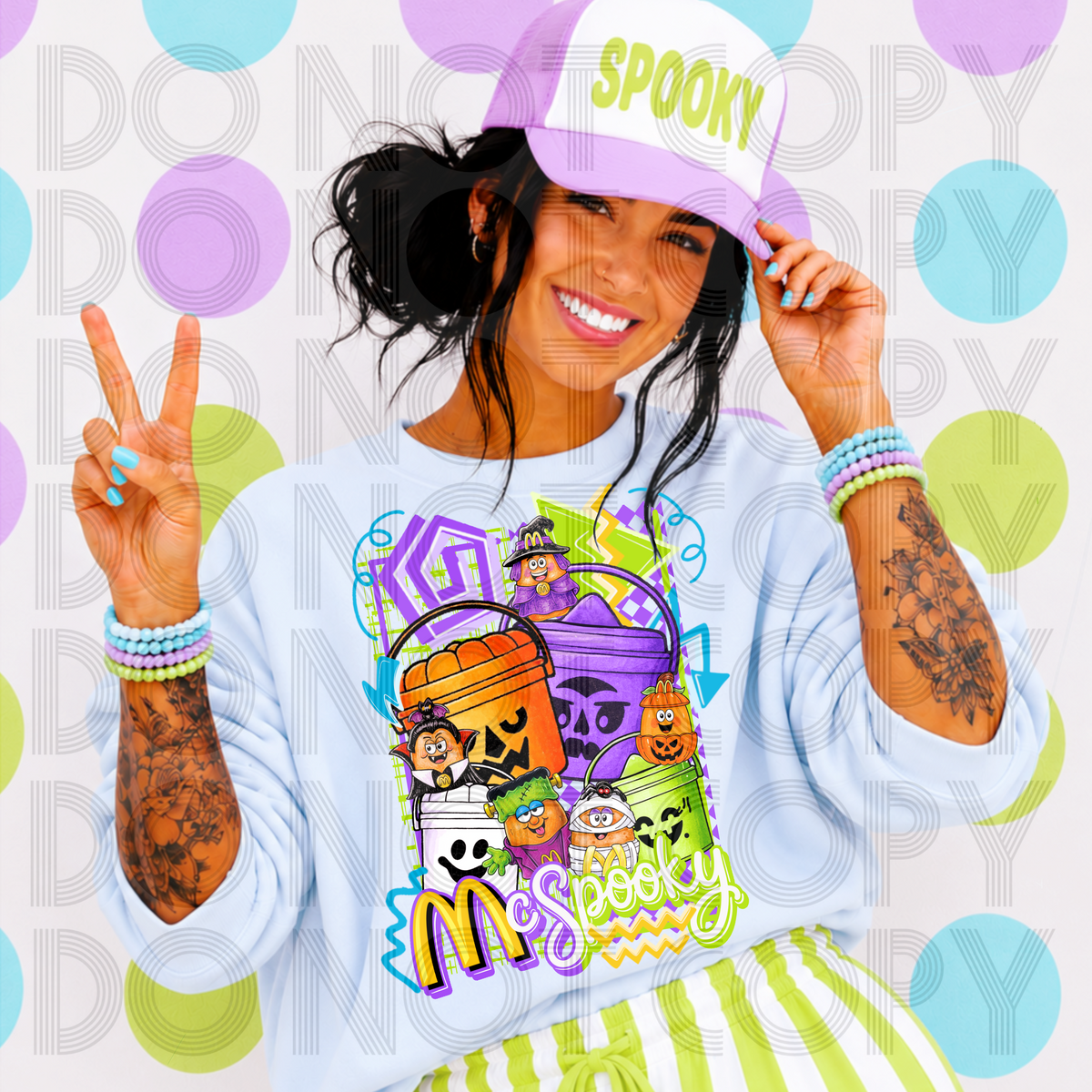Retro McSpooky DTF Print