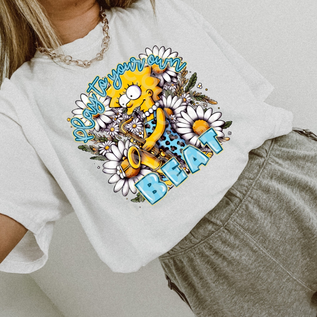 Play To Your Own Beat DTF Prints