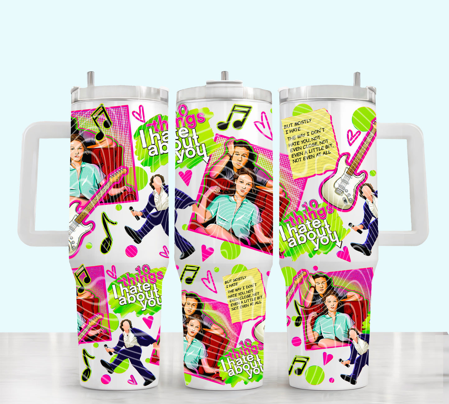 10 Things I Hate 40 oz Tumbler Prints