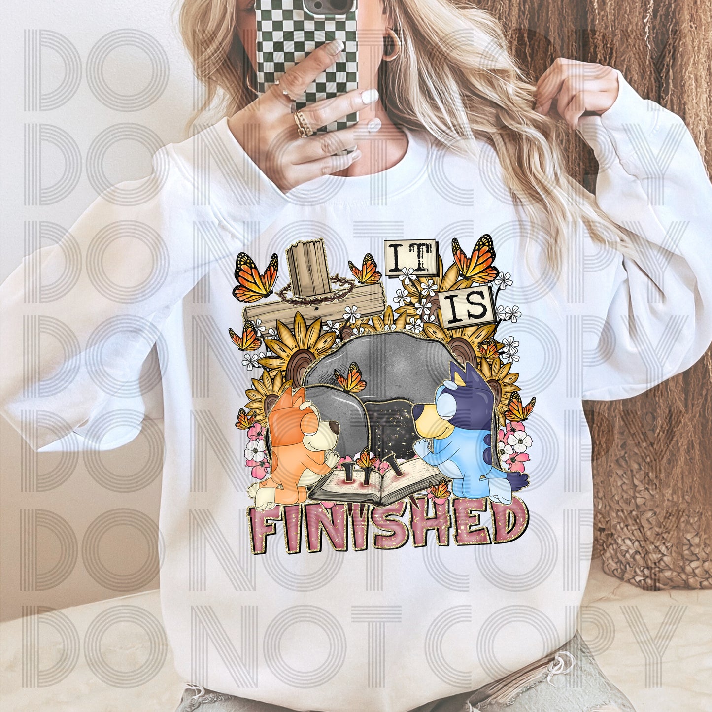 It Is Finished DTF Print