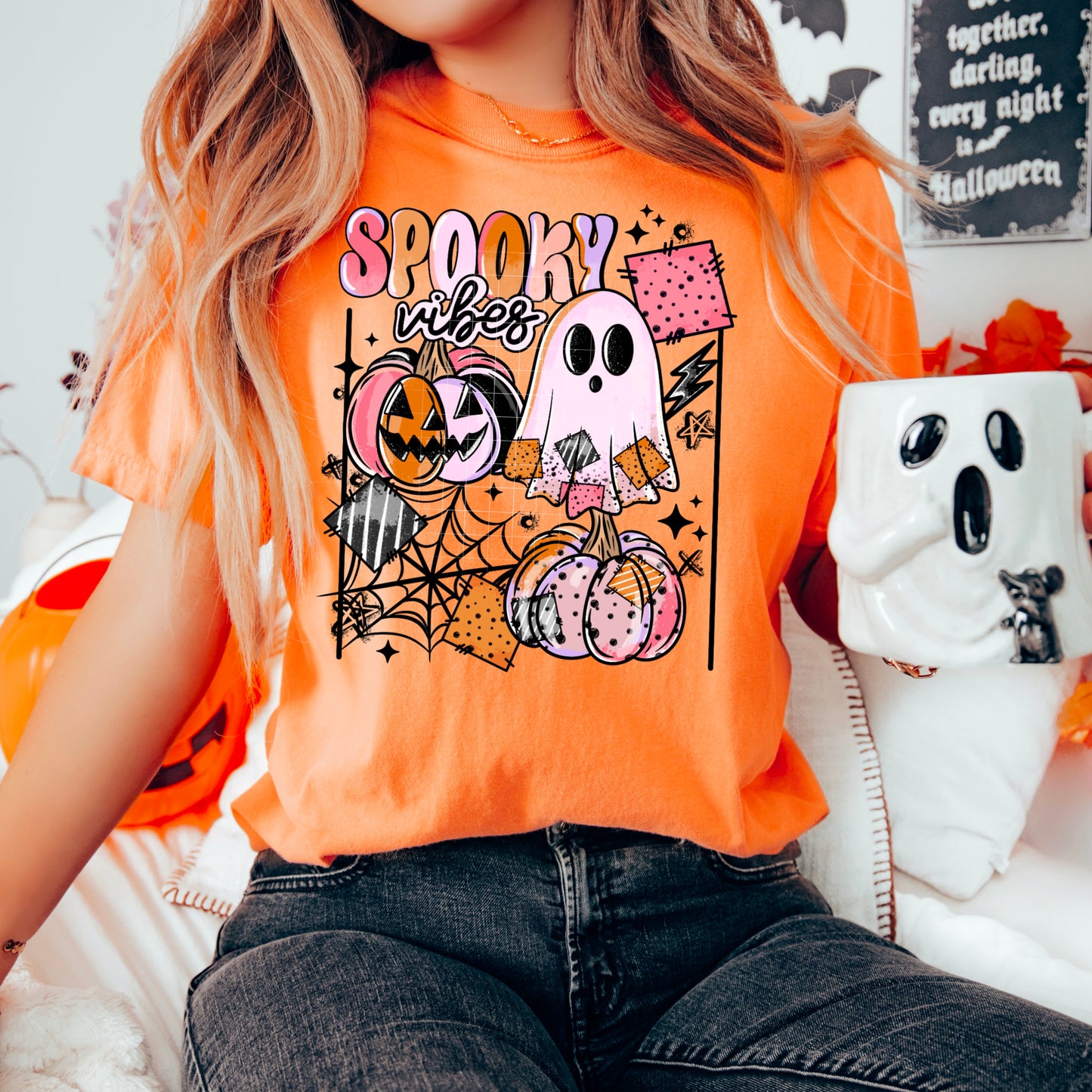 Spooky Vibes DTF Prints