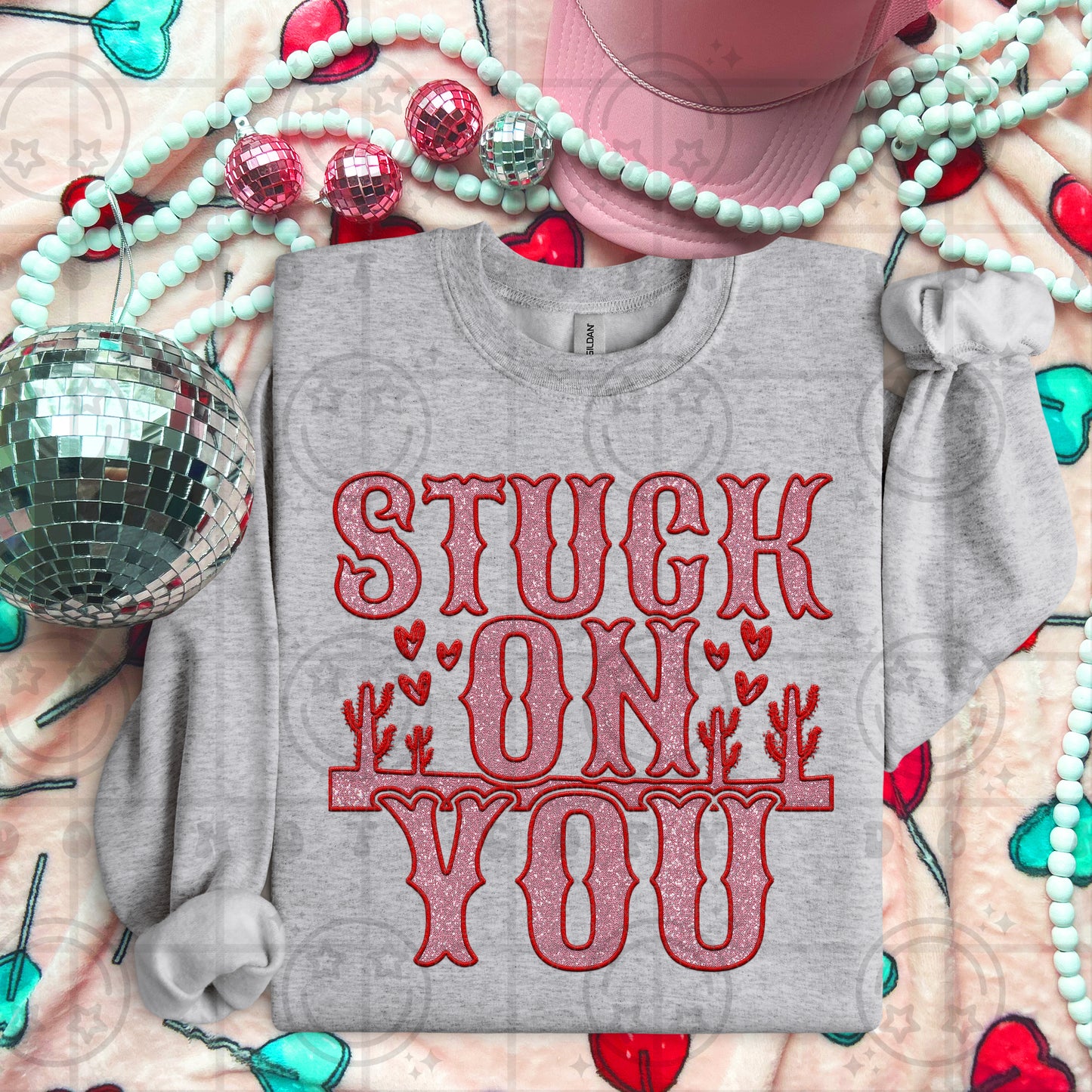Stuck On You DTF Print
