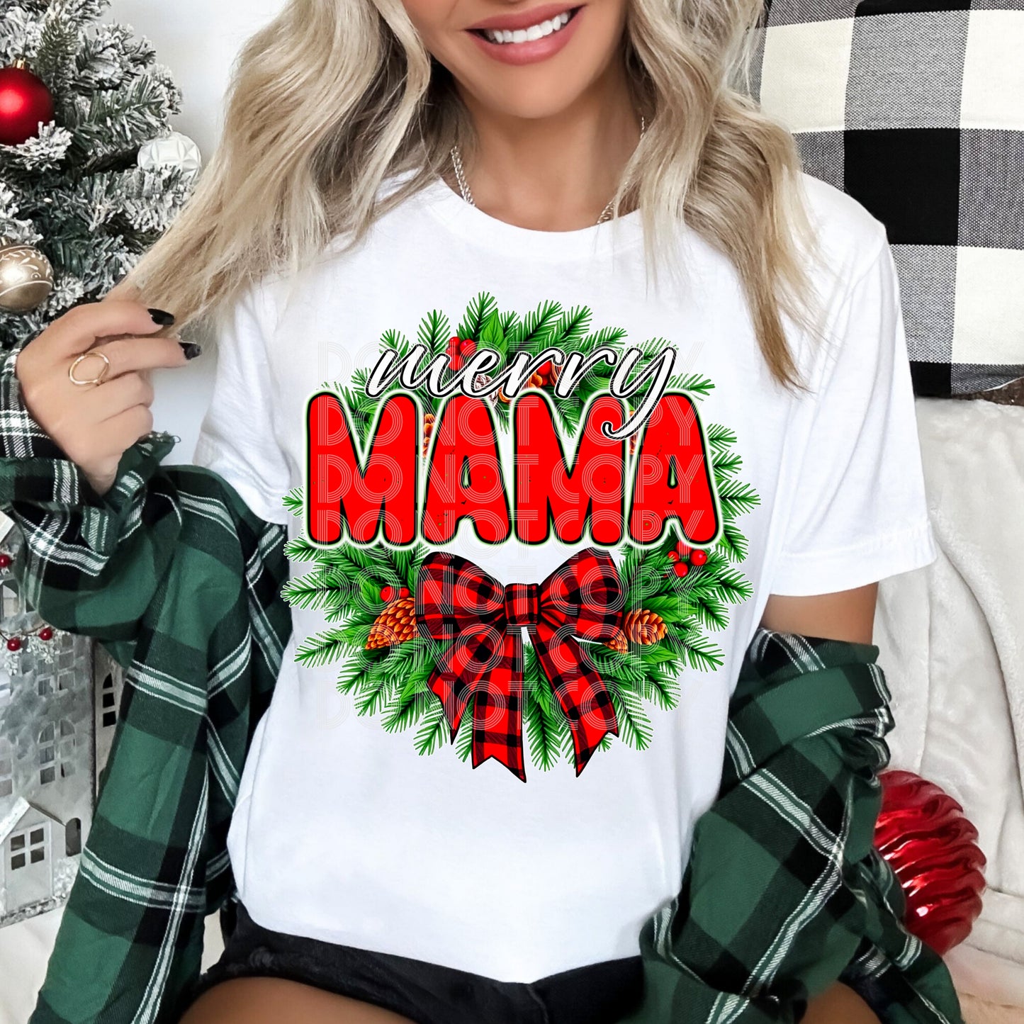 Merry Mama DTF Print