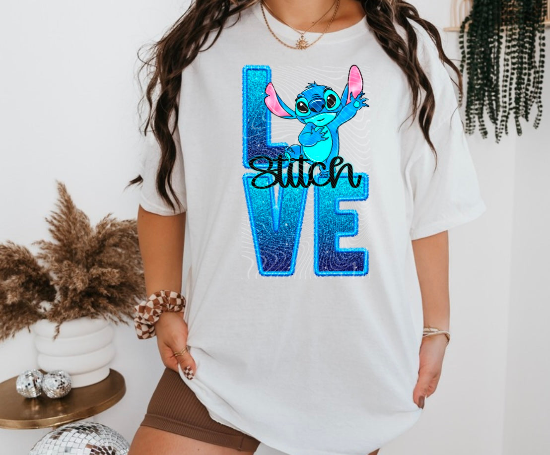 Love Stitch DTF Print