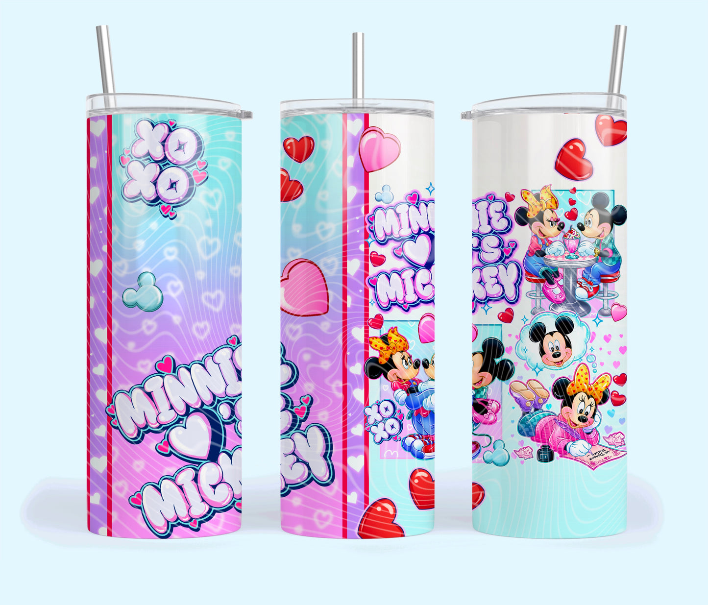 XOXO M Loves M Tumbler Wrap