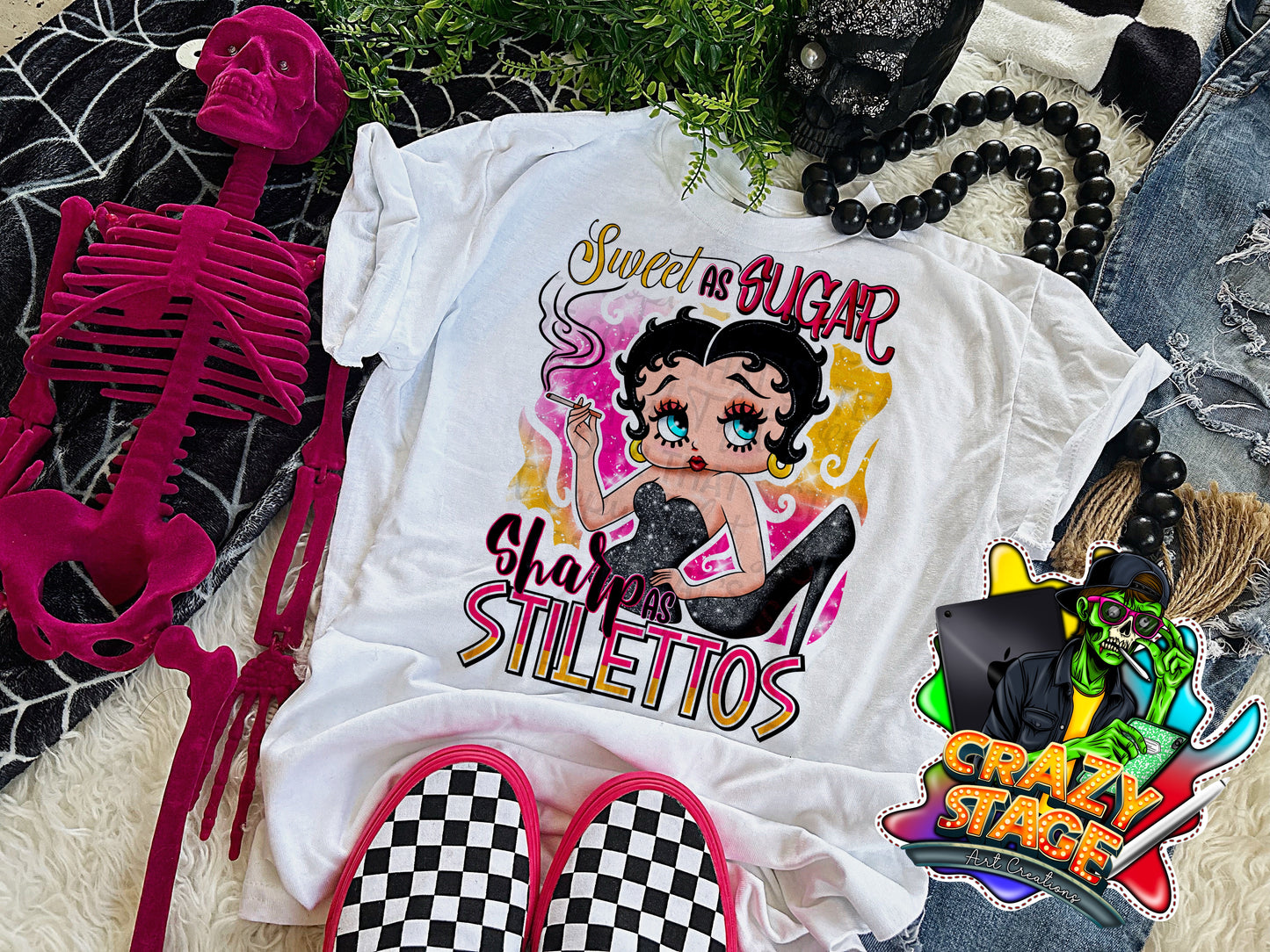 Sharp As Stilettos DTF Prints